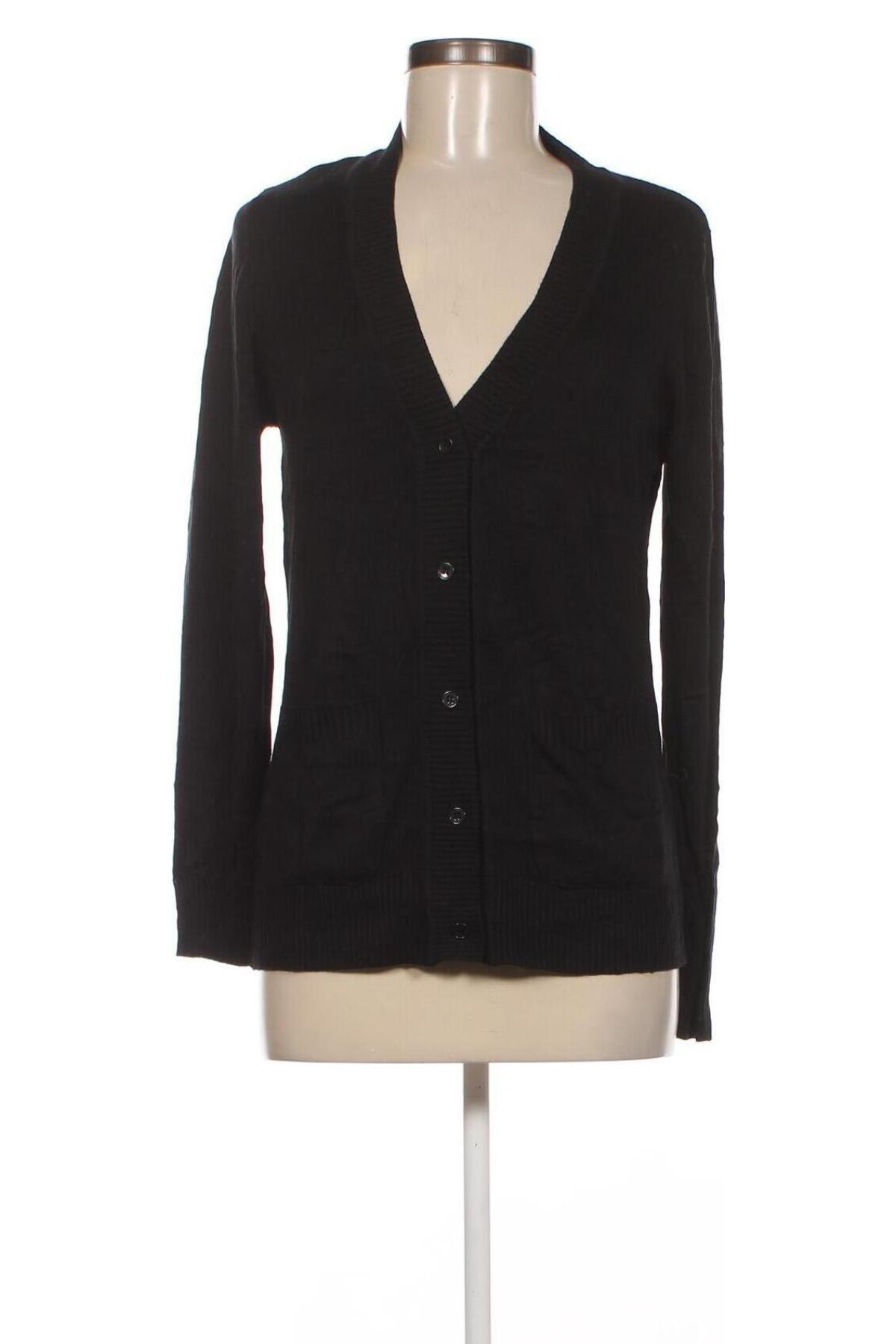 Cardigan de damă El Corte Ingles, Mărime M, Culoare Negru, Preț 23,85 Lei