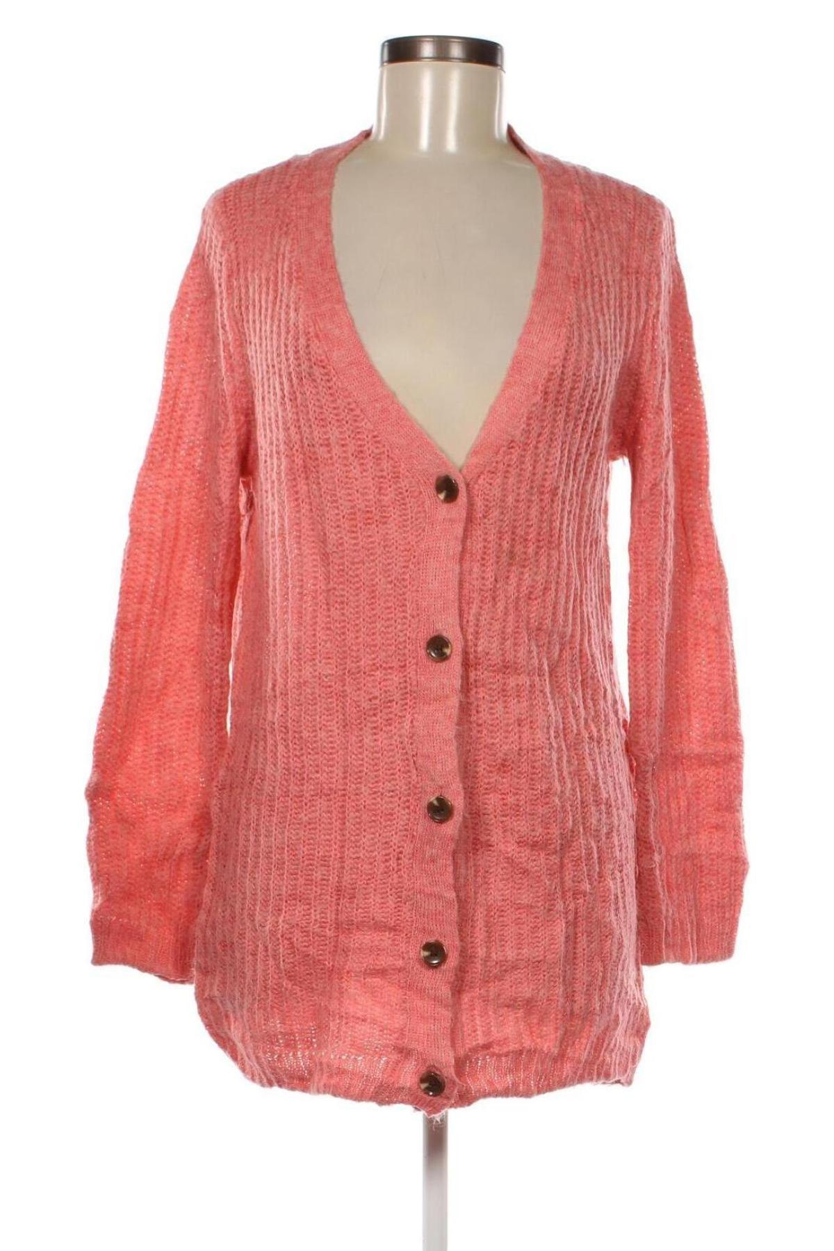 Damen Strickjacke Fransa, Größe M, Farbe Orange, Preis 3,63 €