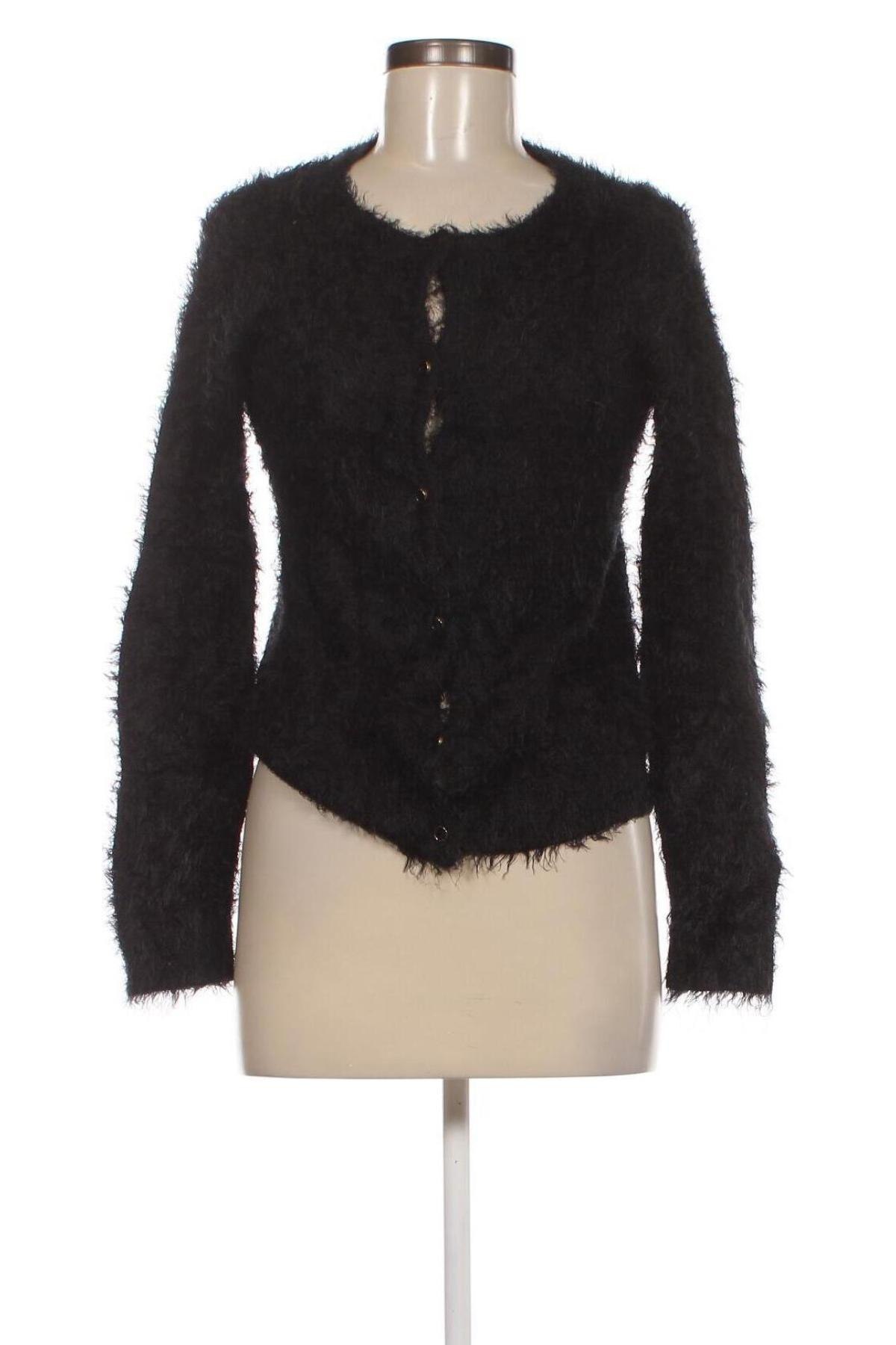 Cardigan de damă Lola Liza, Mărime S, Culoare Negru, Preț 23,85 Lei