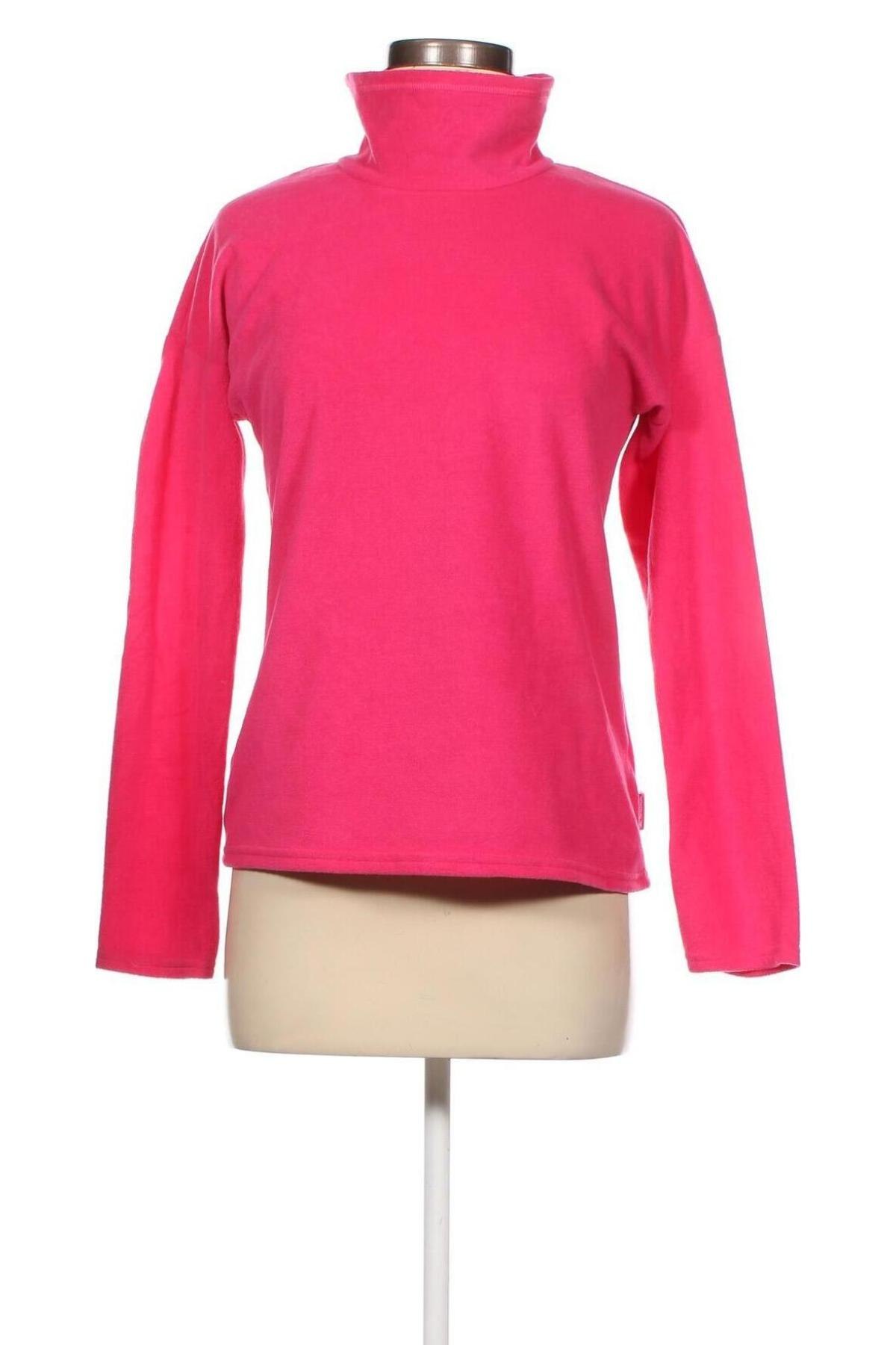 Дамска поларена блуза Decathlon, Размер S, Цвят Розов, Цена 8,84 лв.