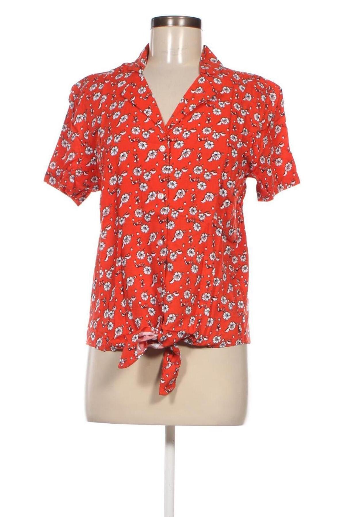 Γυναικείο πουκάμισο Ajc, Μέγεθος M, Χρώμα Κόκκινο, Τιμή 6,19 €