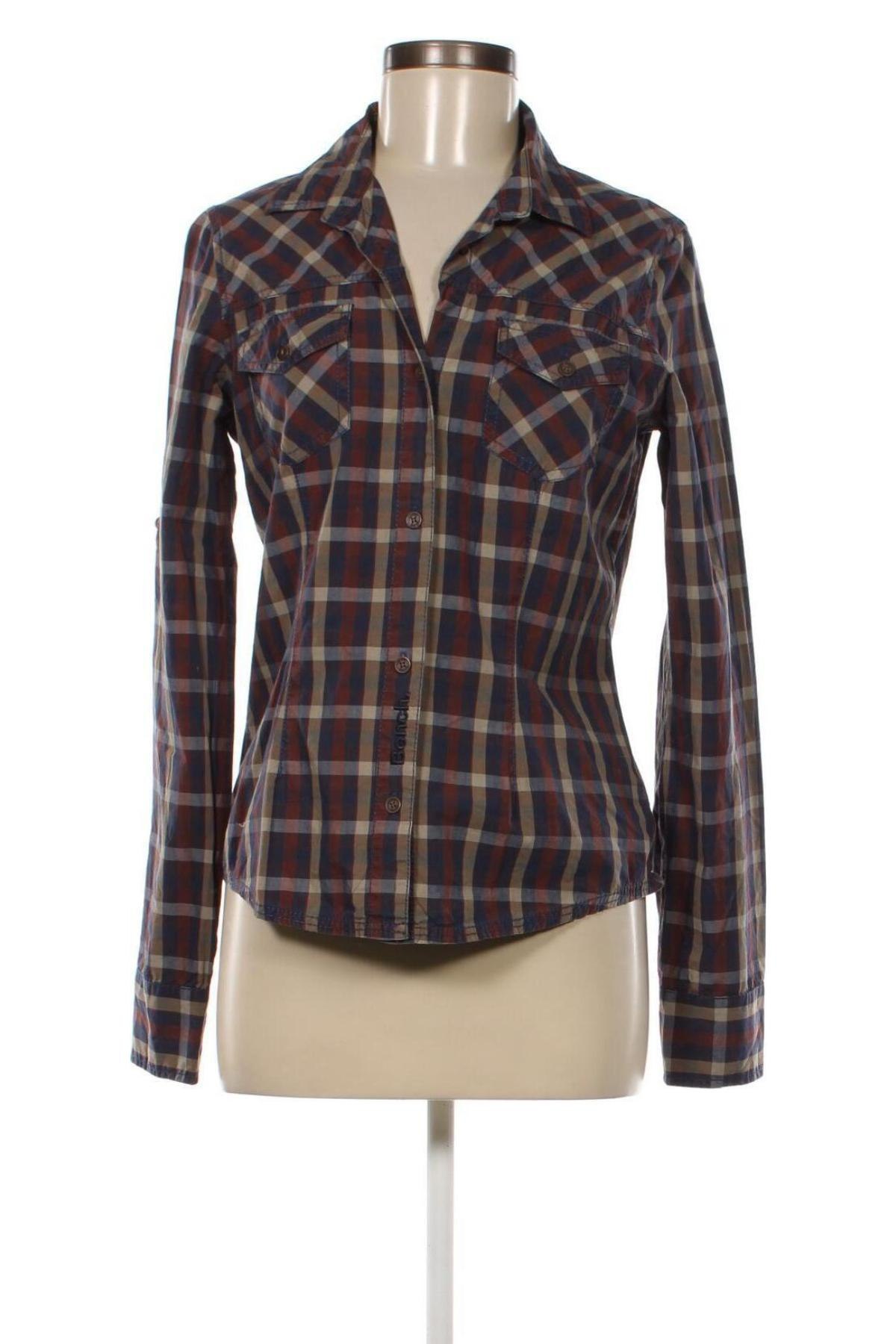 Γυναικείο πουκάμισο Bench, Μέγεθος M, Χρώμα Πολύχρωμο, Τιμή 3,86 €