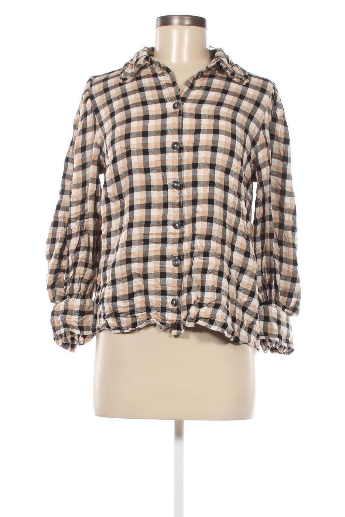 Γυναικείο πουκάμισο C&A, Μέγεθος L, Χρώμα Πολύχρωμο, Τιμή 3,09 €