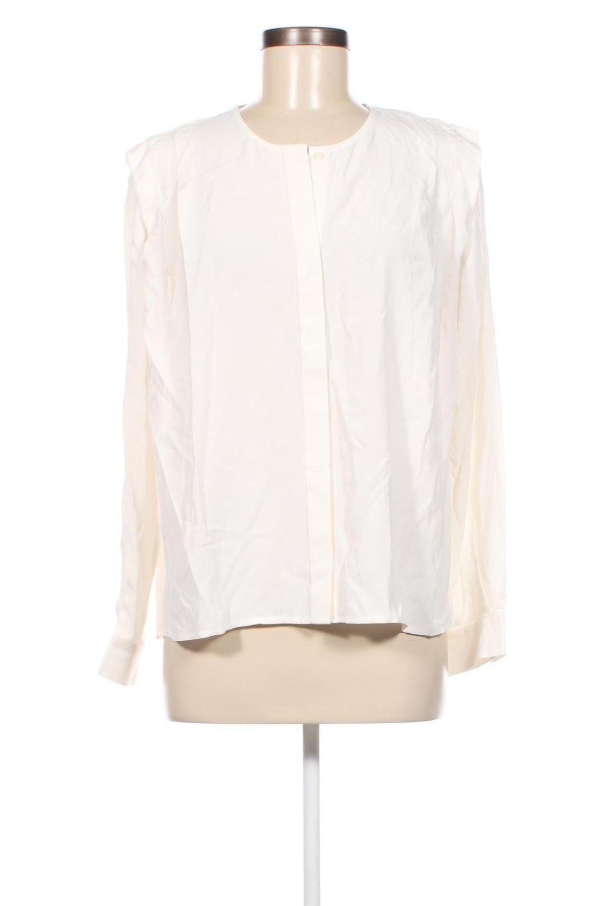 Дамска риза Claudie Pierlot, Размер M, Цвят Екрю, Цена 84,00 лв.