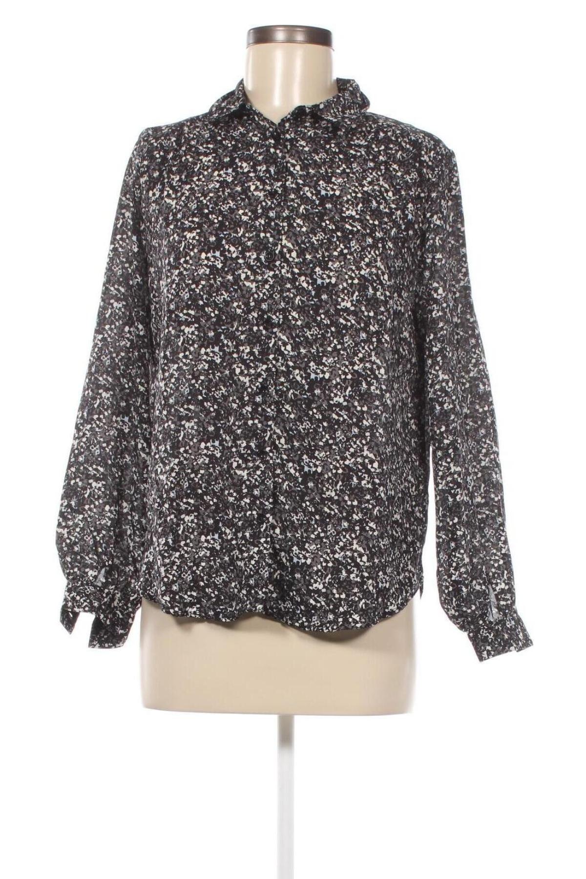 Γυναικείο πουκάμισο Gemo, Μέγεθος M, Χρώμα Μαύρο, Τιμή 2,52 €