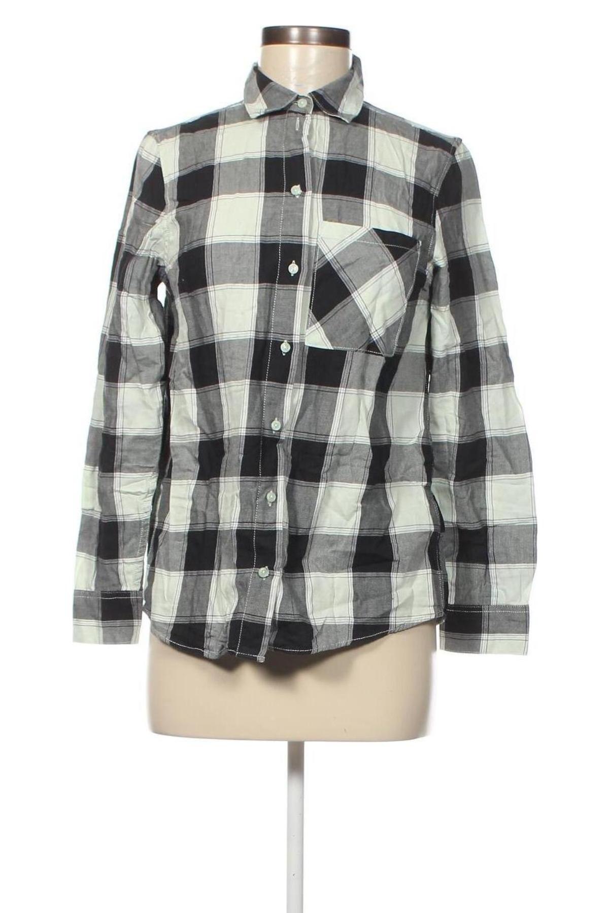 Γυναικείο πουκάμισο H&M, Μέγεθος XS, Χρώμα Πολύχρωμο, Τιμή 2,01 €
