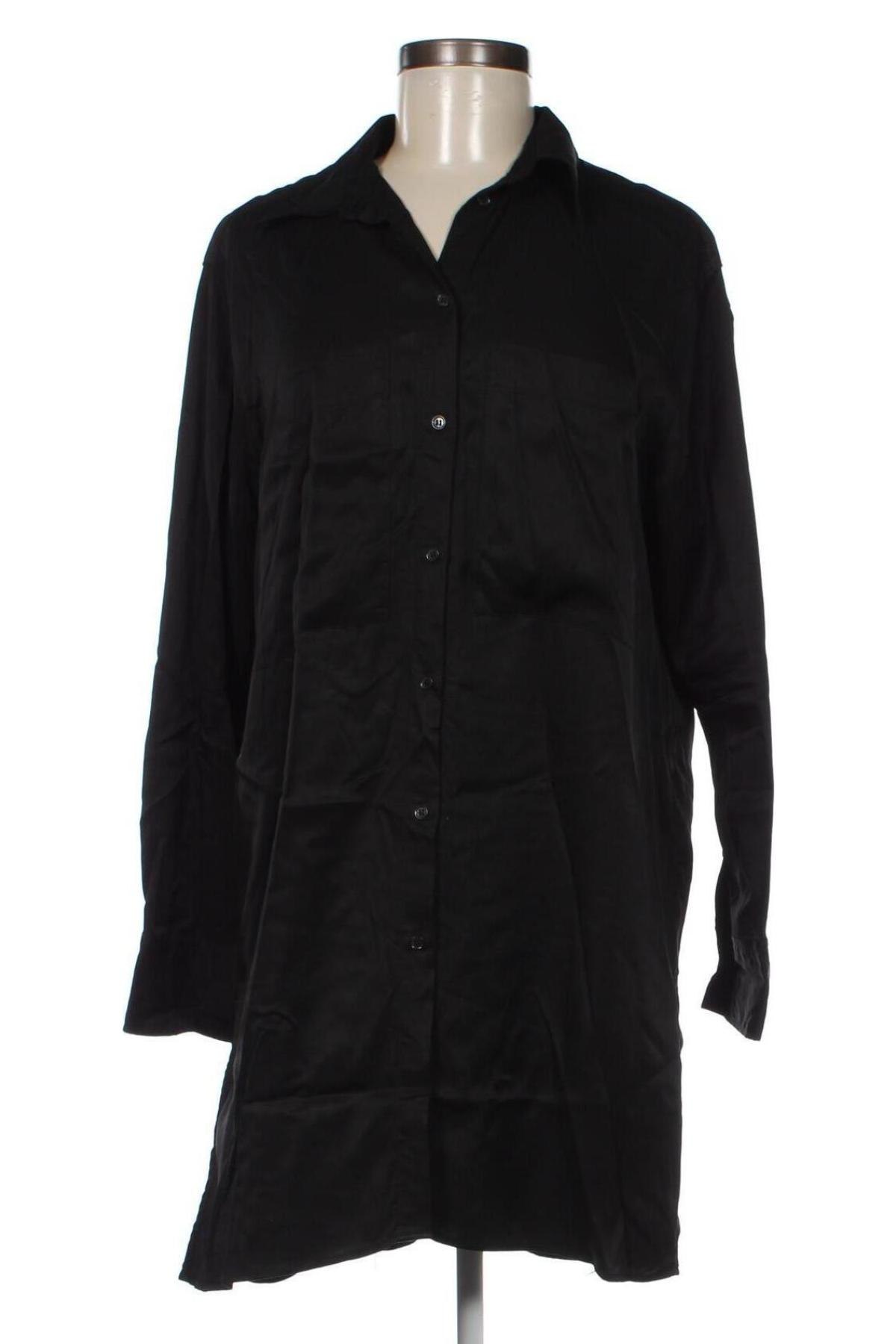 Γυναικείο πουκάμισο H&M, Μέγεθος S, Χρώμα Μαύρο, Τιμή 2,47 €