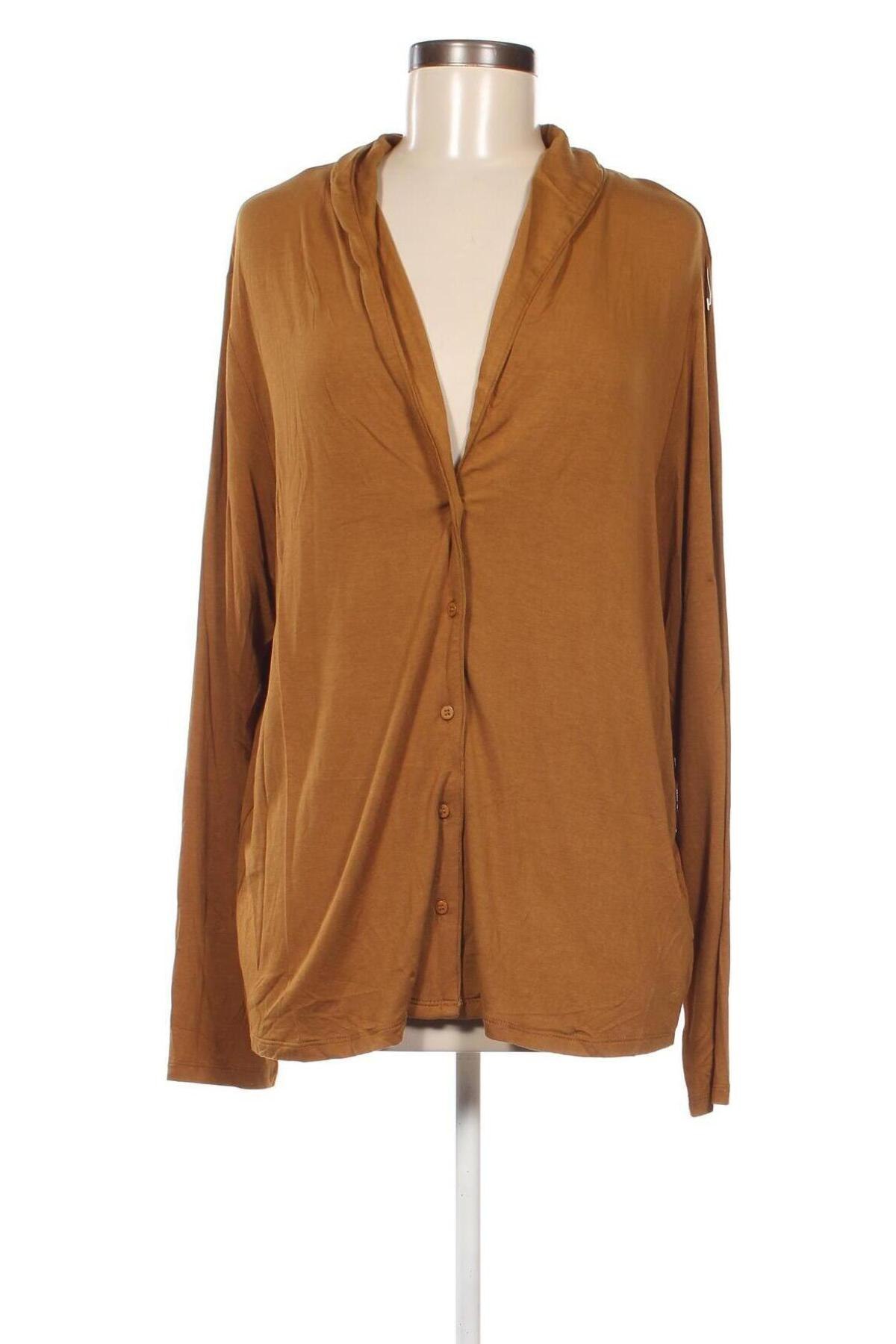 Γυναικείο πουκάμισο Kiabi, Μέγεθος XL, Χρώμα Καφέ, Τιμή 5,98 €