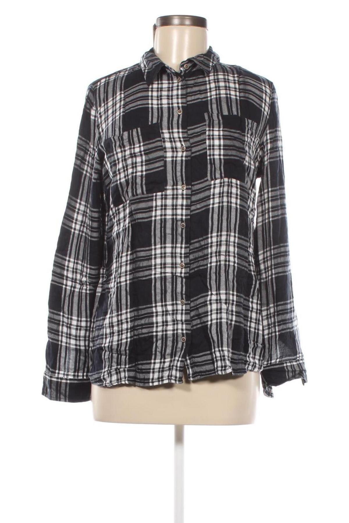 Γυναικείο πουκάμισο ONLY, Μέγεθος M, Χρώμα Μαύρο, Τιμή 2,04 €