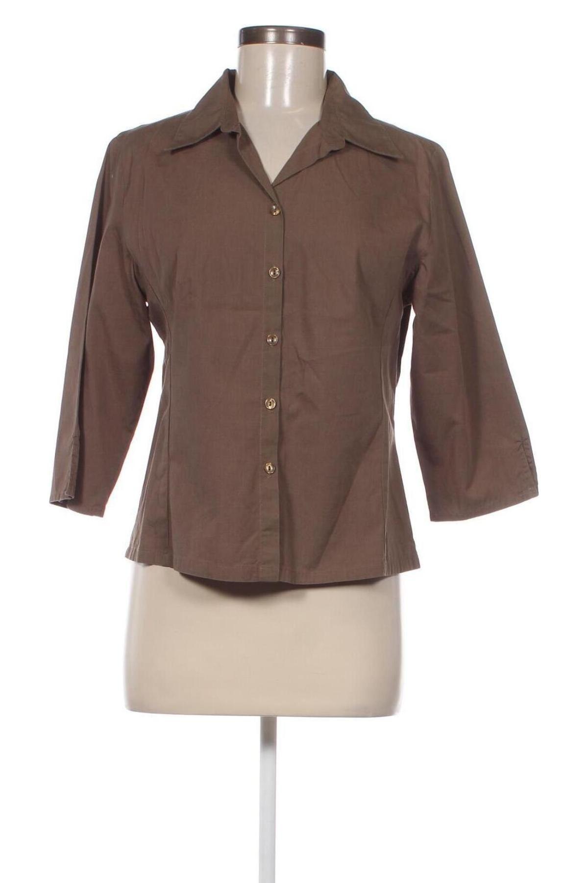 Γυναικείο πουκάμισο Staccato, Μέγεθος M, Χρώμα Καφέ, Τιμή 2,97 €