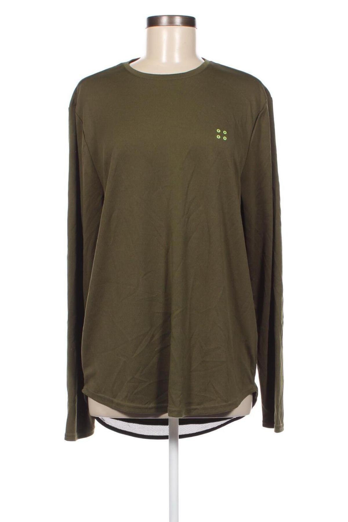 Дамска спортна блуза, Размер M, Цвят Зелен, Цена 7,54 лв.