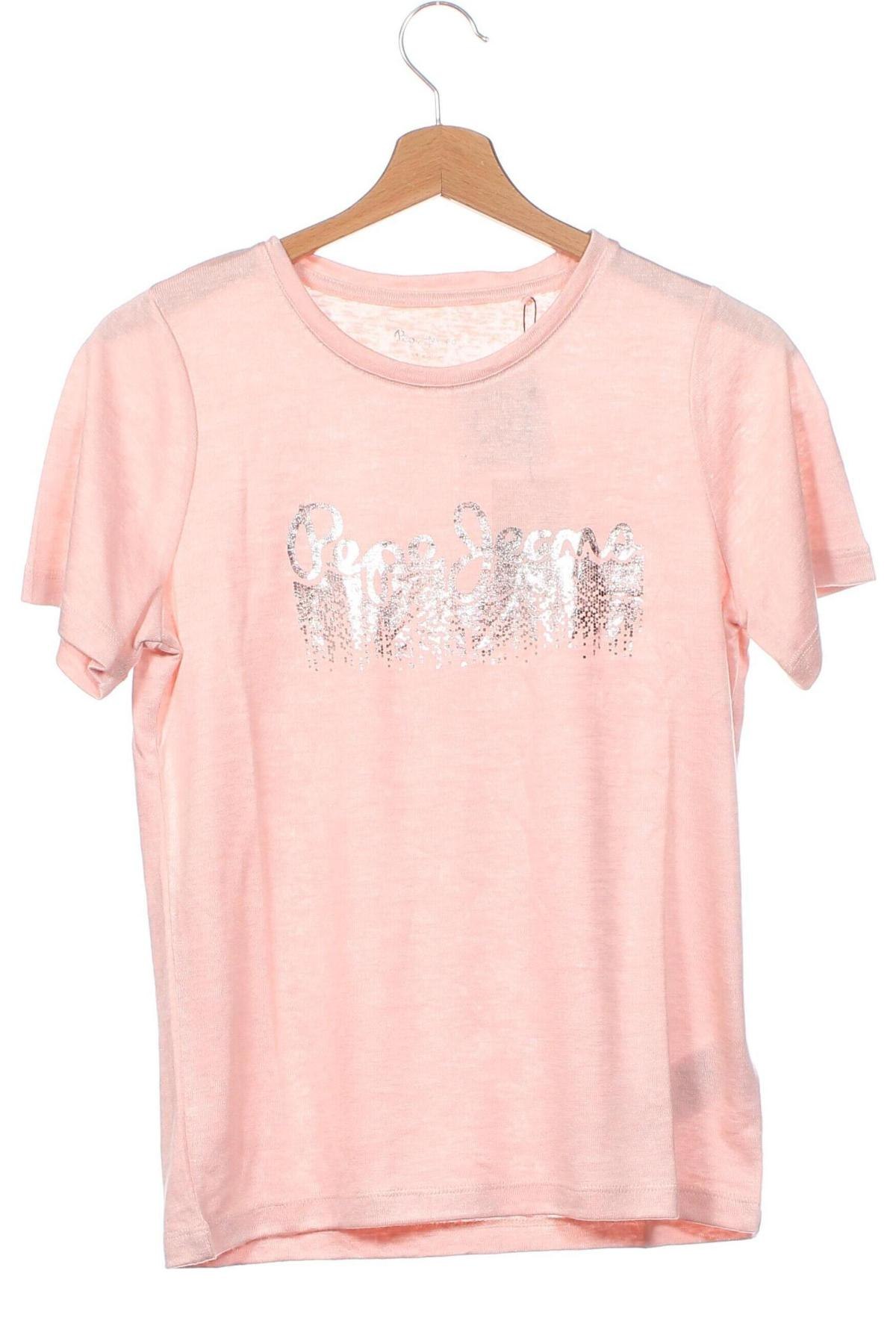 Damen T-Shirt Pepe Jeans, Größe XS, Farbe Rosa, Preis 8,67 €