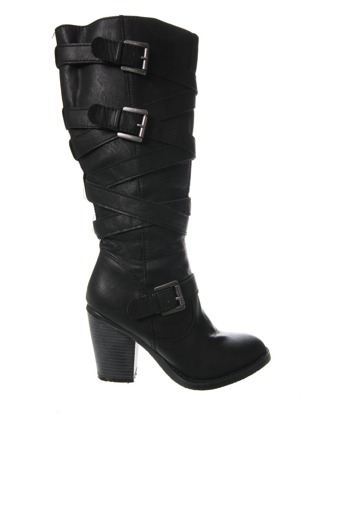 Γυναικείες μπότες Madden Girl, Μέγεθος 41, Χρώμα Μαύρο, Τιμή 21,22 €