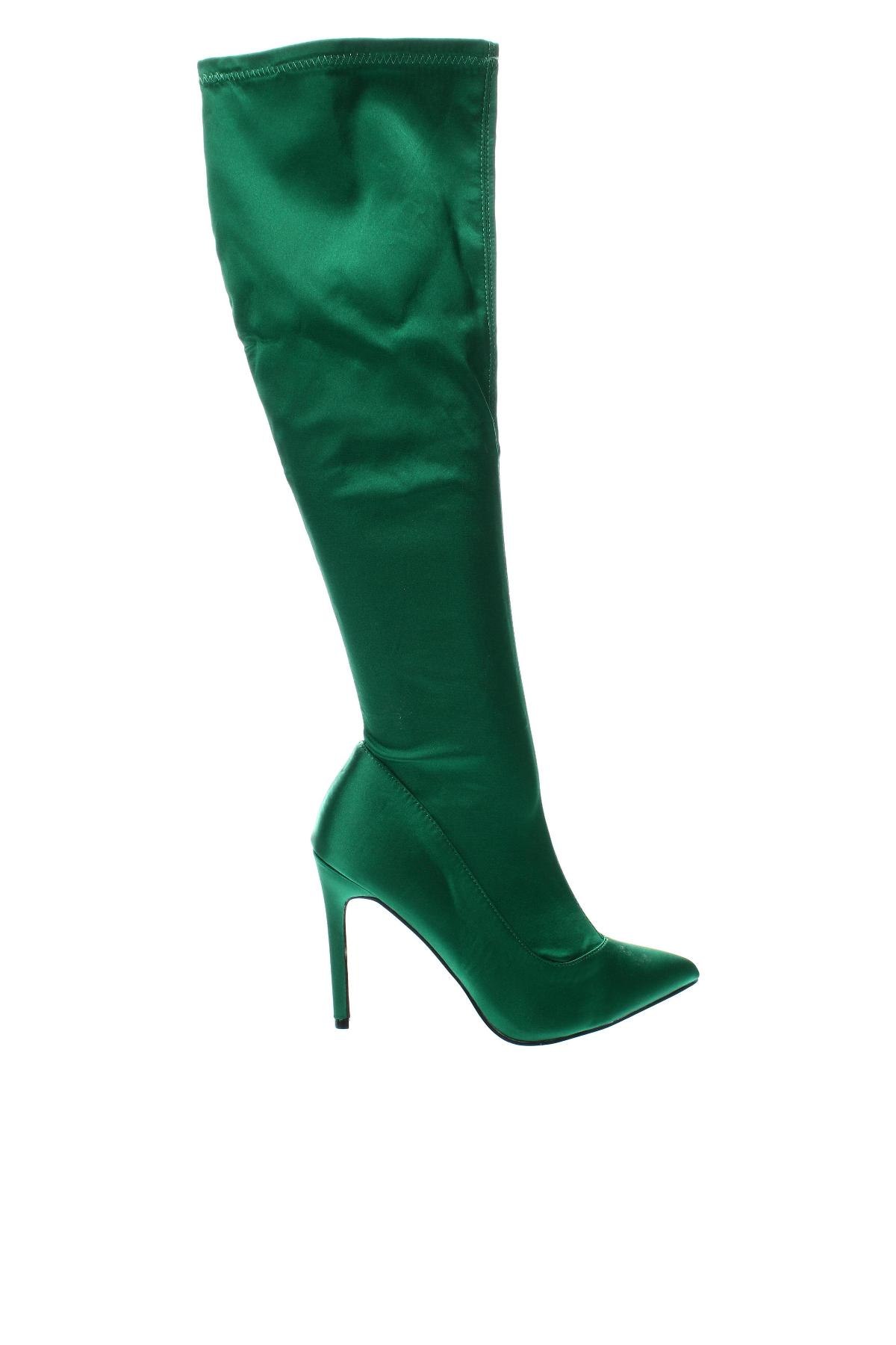Γυναικείες μπότες Migato, Μέγεθος 38, Χρώμα Πράσινο, Τιμή 18,37 €