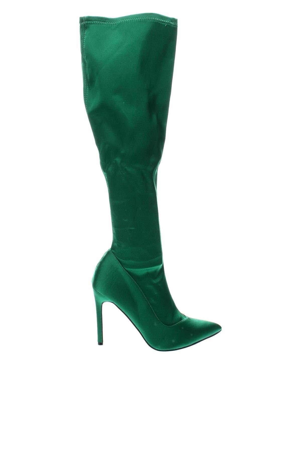 Γυναικείες μπότες Migato, Μέγεθος 37, Χρώμα Πράσινο, Τιμή 18,37 €