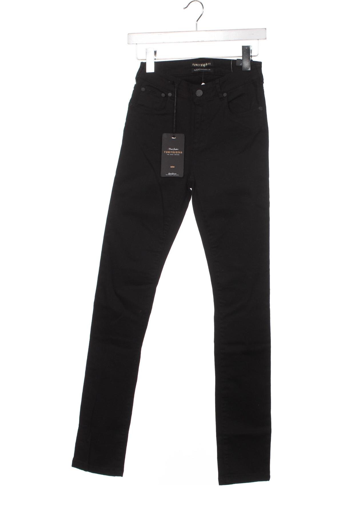 Damen Jeans Funky Buddha, Größe XS, Farbe Schwarz, Preis € 4,49