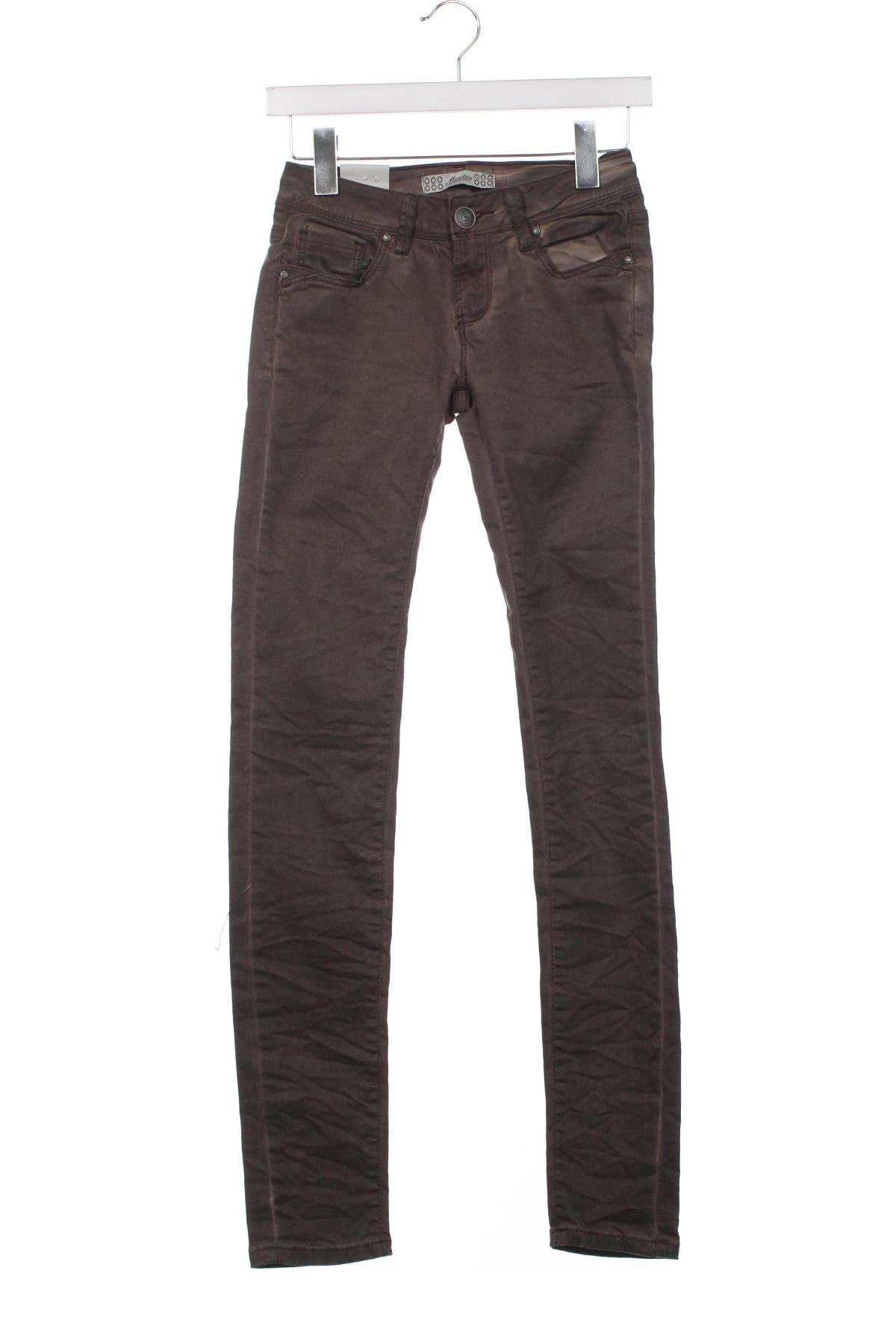 Damen Jeans Monday Premium, Größe XS, Farbe Braun, Preis 20,18 €