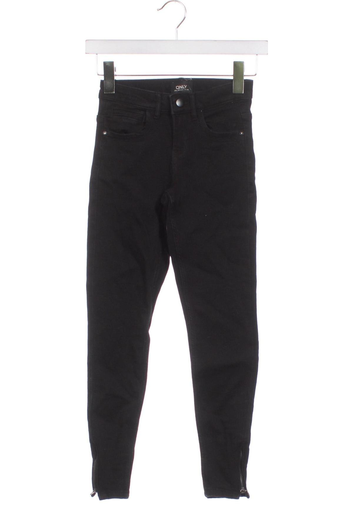 Dámské džíny  ONLY, Velikost XS, Barva Černá, Cena  276,00 Kč
