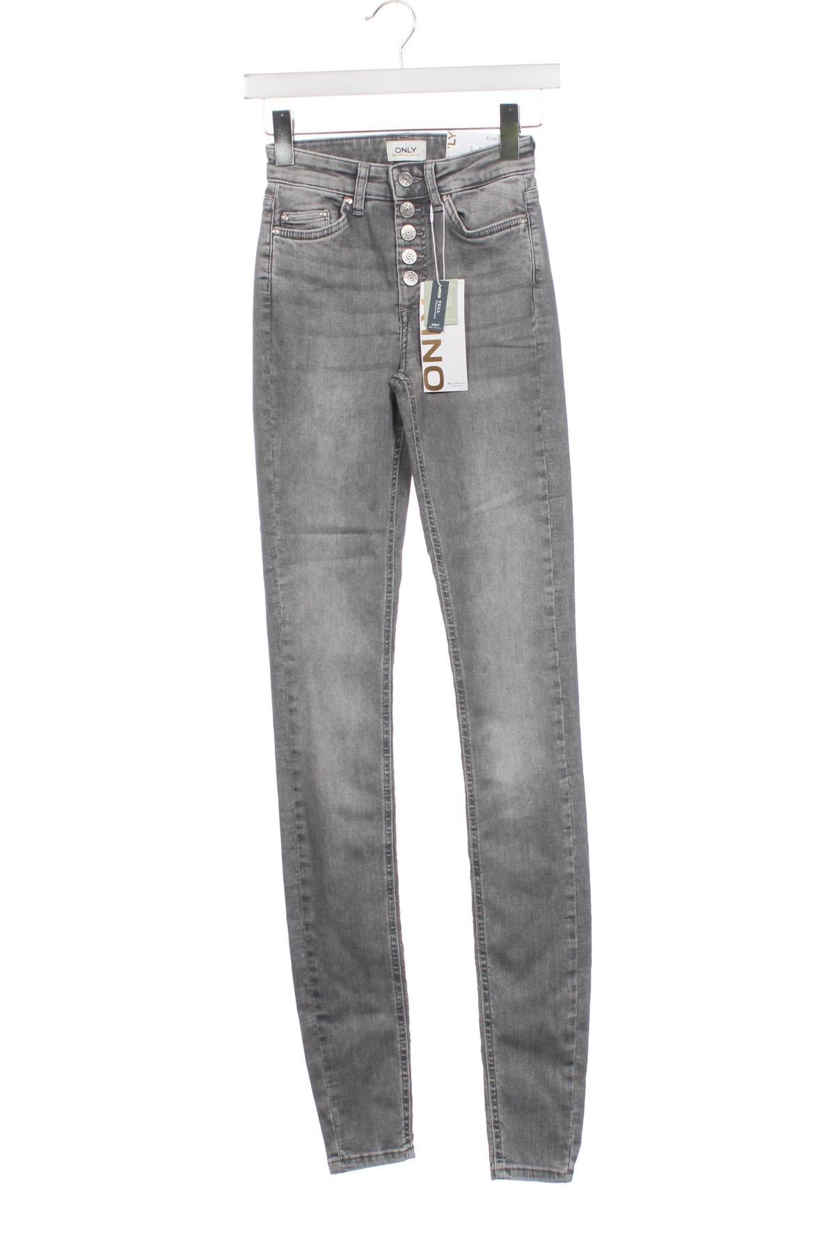 Damen Jeans ONLY, Größe XXS, Farbe Grau, Preis 4,56 €