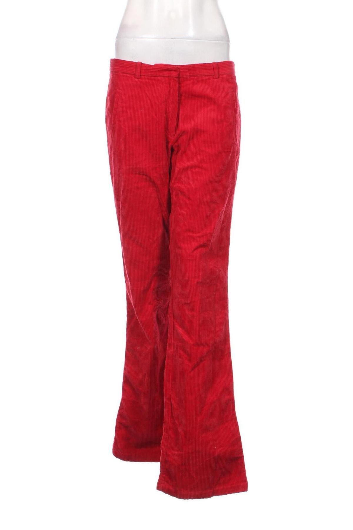 Damen Cordhose 0039 Italy, Größe S, Farbe Rot, Preis 4,26 €