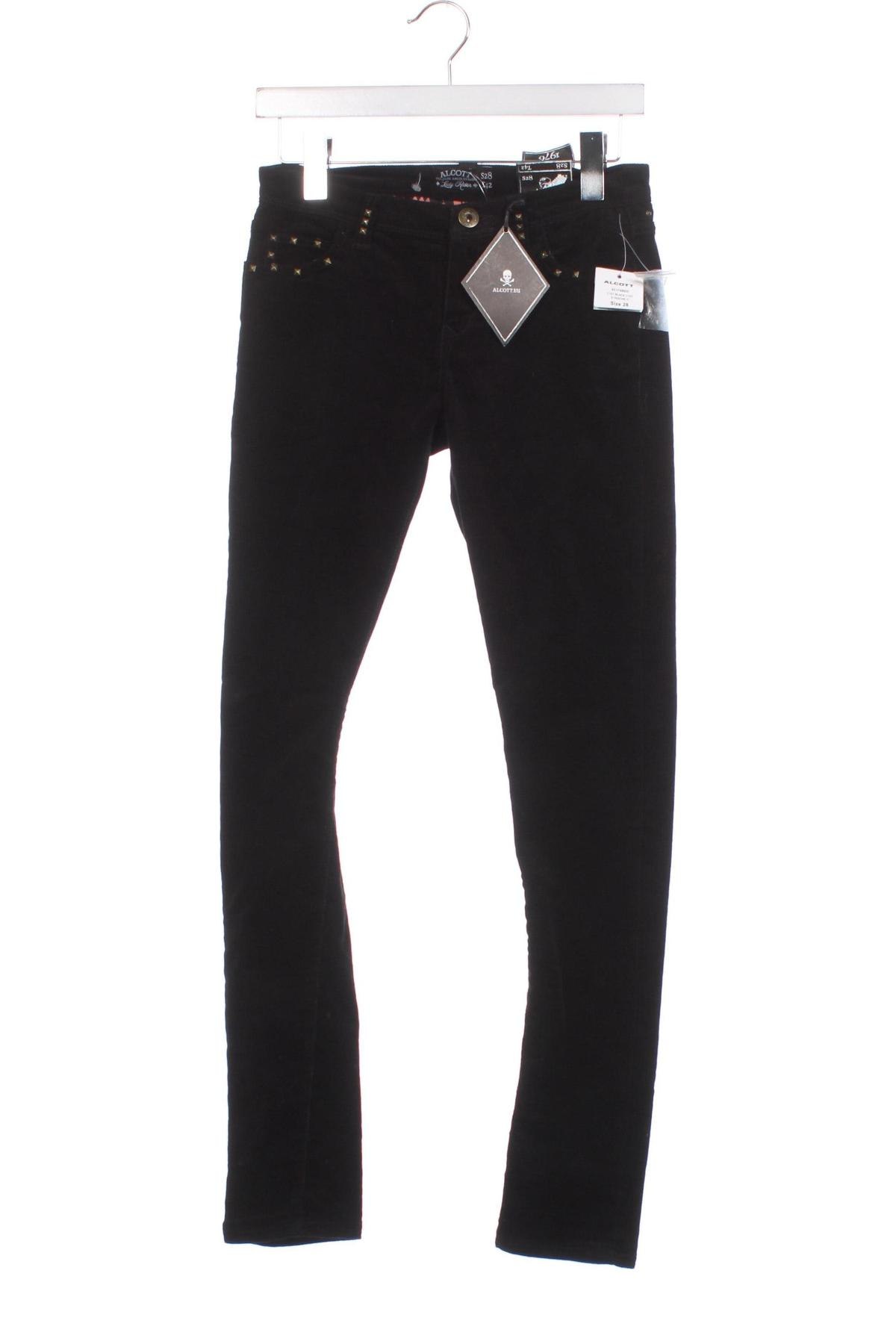 Дамски джинси Alcott, Размер S, Цвят Черен, Цена 5,06 лв.