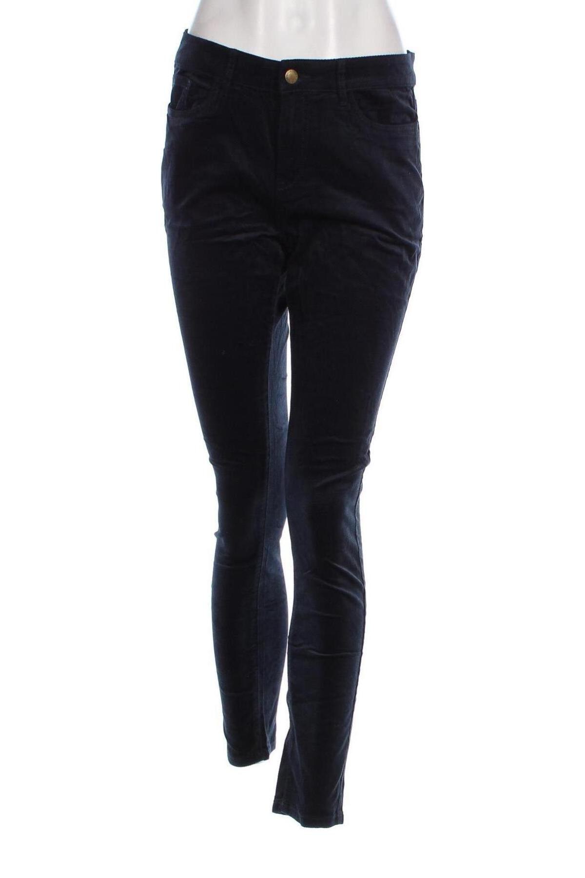 Γυναικείο κοτλέ παντελόνι Hampton Republic, Μέγεθος M, Χρώμα Μπλέ, Τιμή 3,77 €
