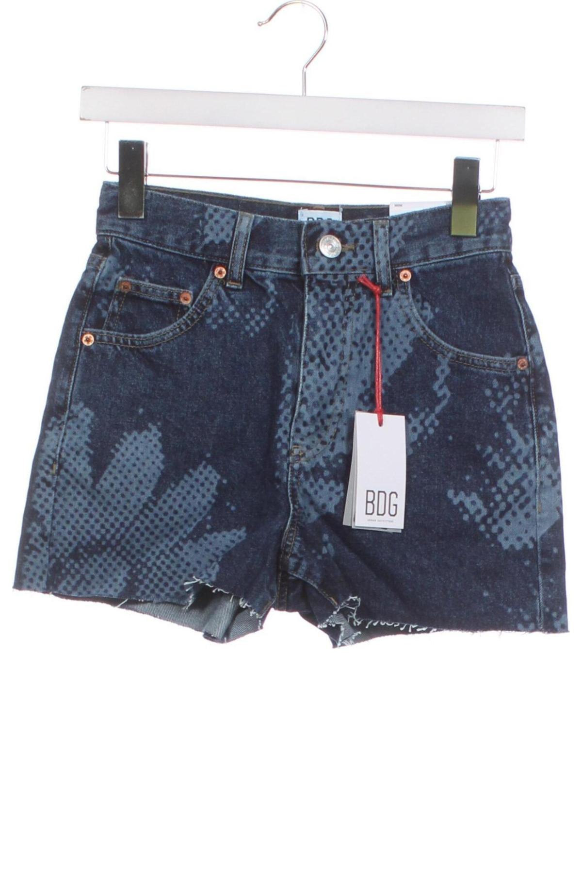 Γυναικείο κοντό παντελόνι BDG, Μέγεθος XS, Χρώμα Μπλέ, Τιμή 11,50 €