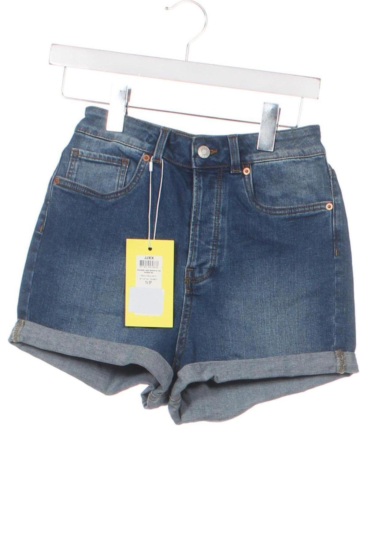 Γυναικείο κοντό παντελόνι JJXX, Μέγεθος XS, Χρώμα Μπλέ, Τιμή 7,79 €