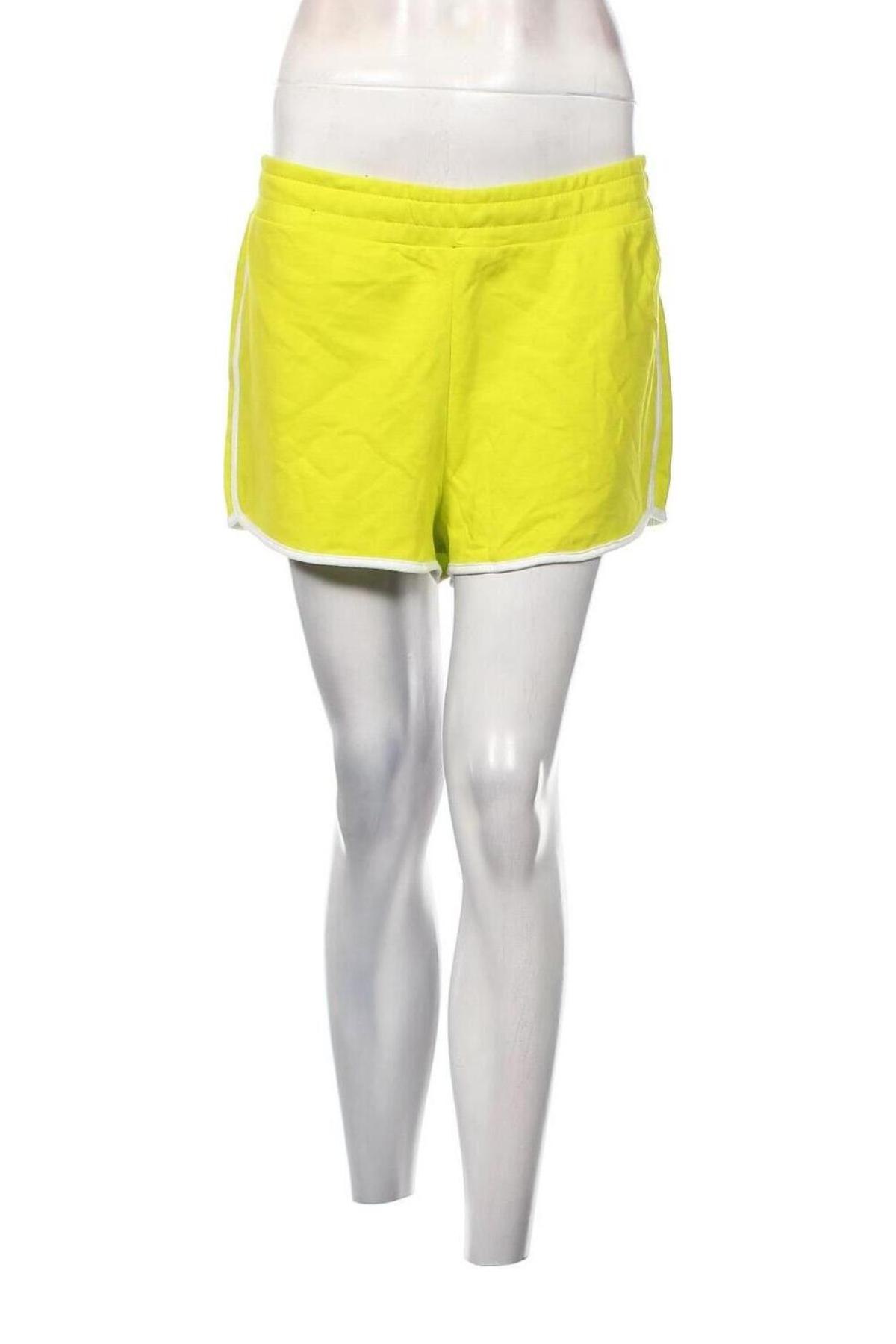 Γυναικείο κοντό παντελόνι Jennyfer, Μέγεθος L, Χρώμα Κίτρινο, Τιμή 6,23 €