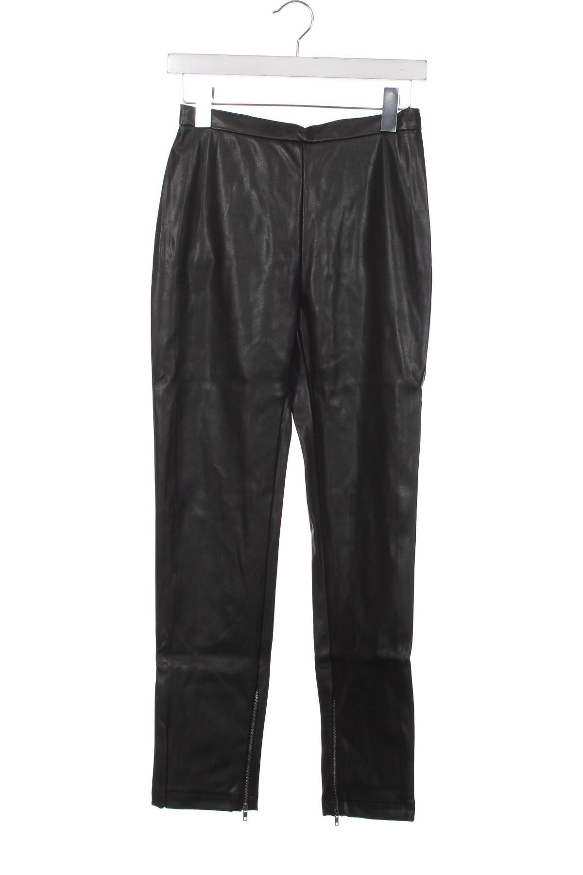 Pantaloni de piele pentru damă NA-KD, Mărime S, Culoare Negru, Preț 45,99 Lei