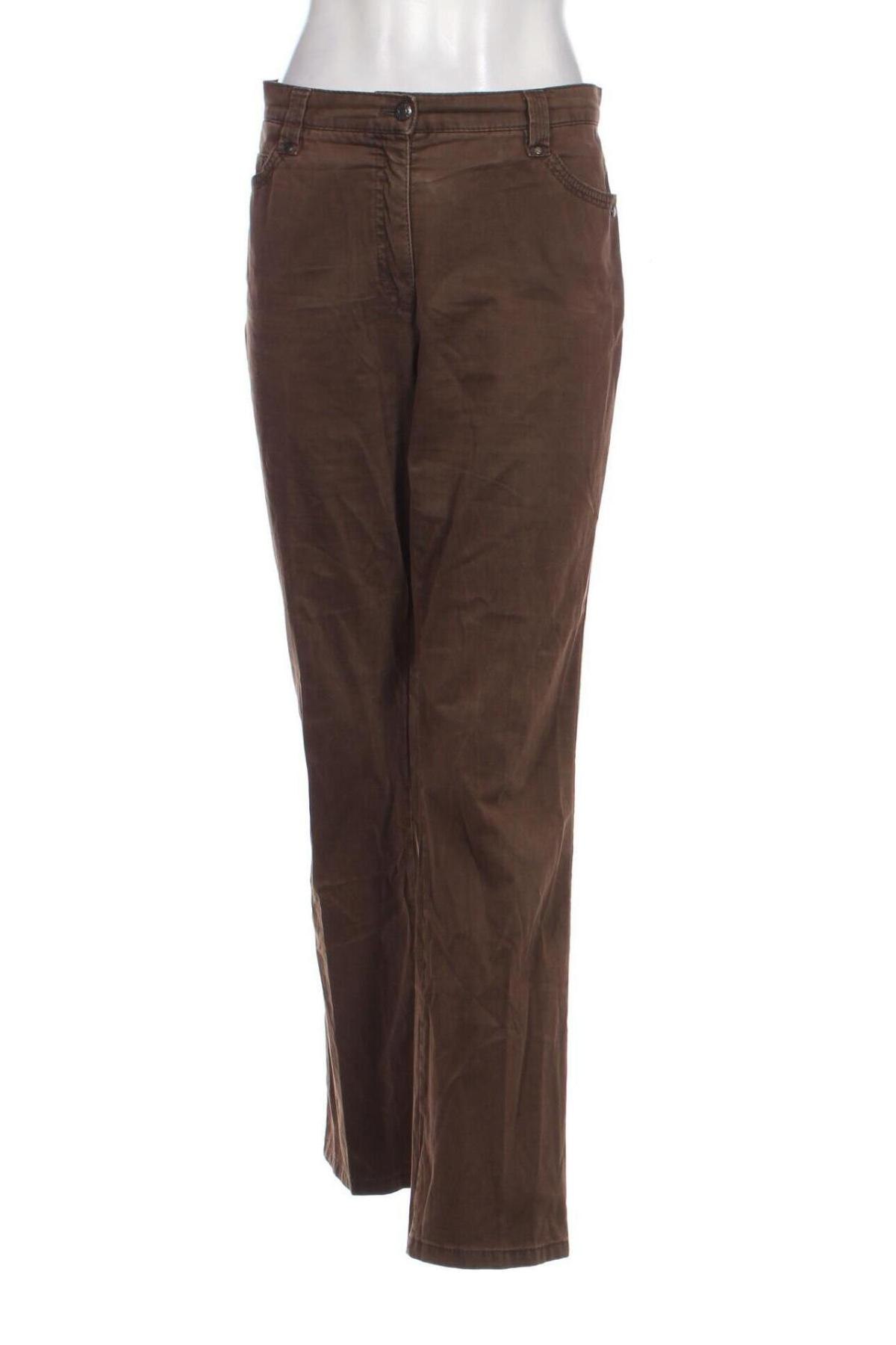 Pantaloni de femei Brax, Mărime L, Culoare Maro, Preț 161,18 Lei