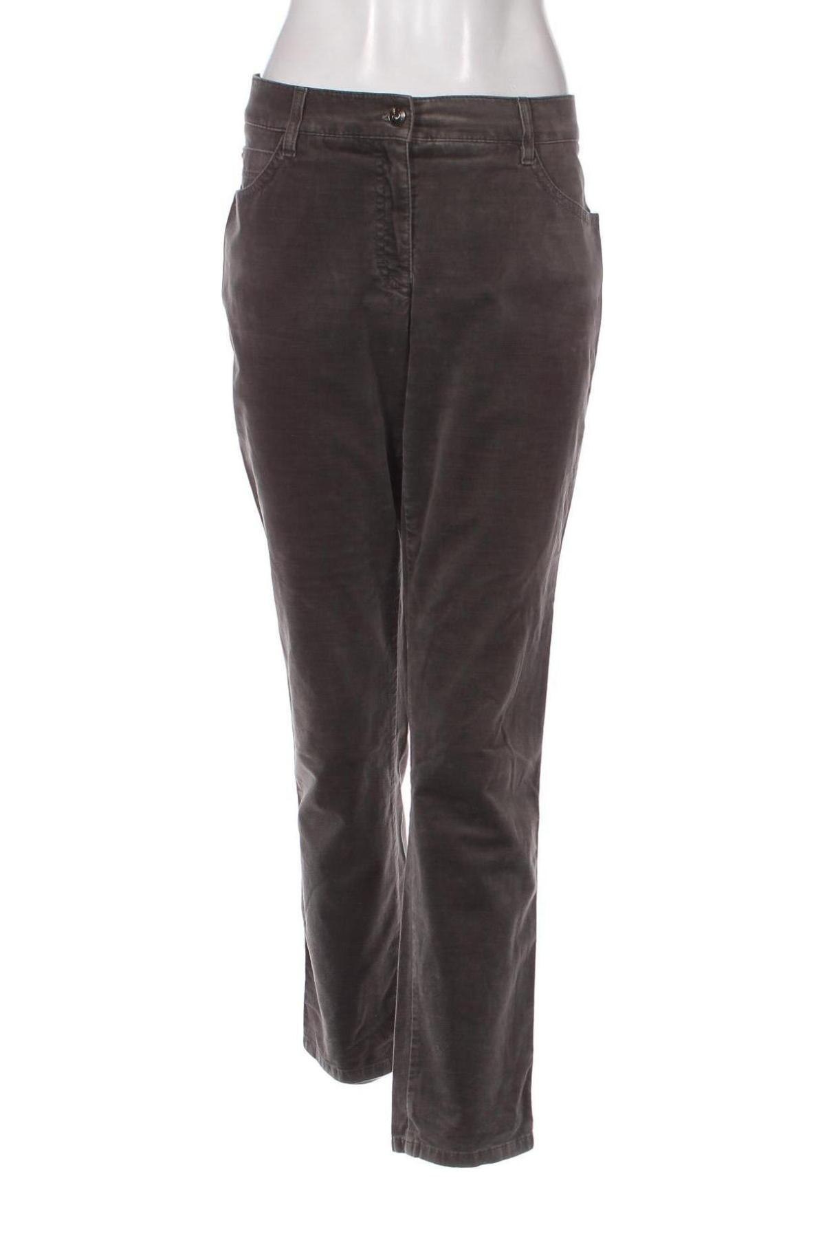 Дамски панталон Brax, Размер XL, Цвят Сив, Цена 49,00 лв.