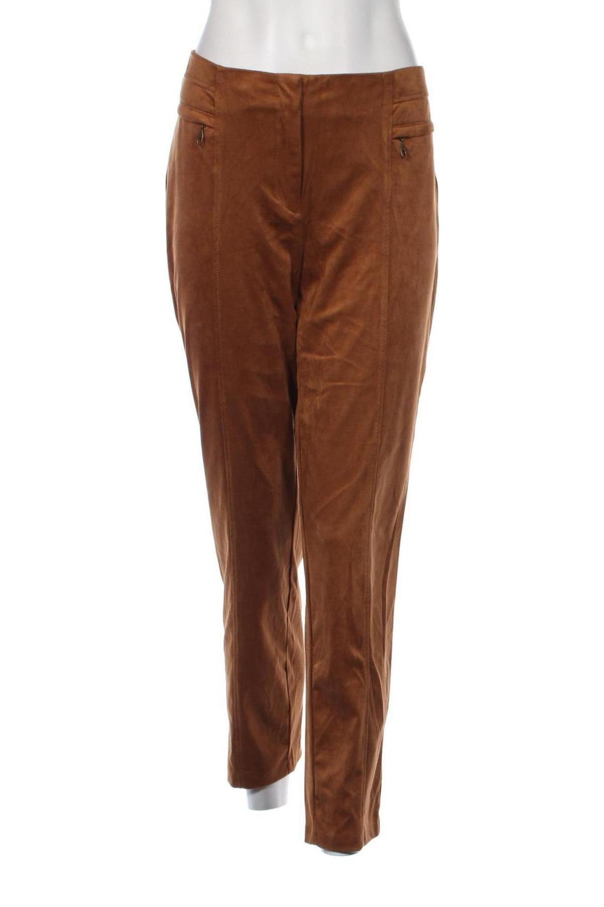 Γυναικείο παντελόνι Christian Berg, Μέγεθος XL, Χρώμα Καφέ, Τιμή 10,87 €