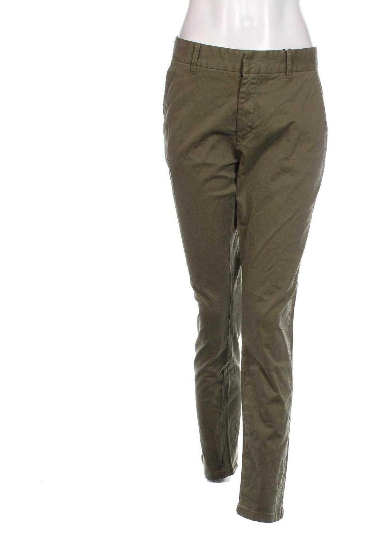 Γυναικείο παντελόνι Dreimaster, Μέγεθος L, Χρώμα Πράσινο, Τιμή 12,68 €