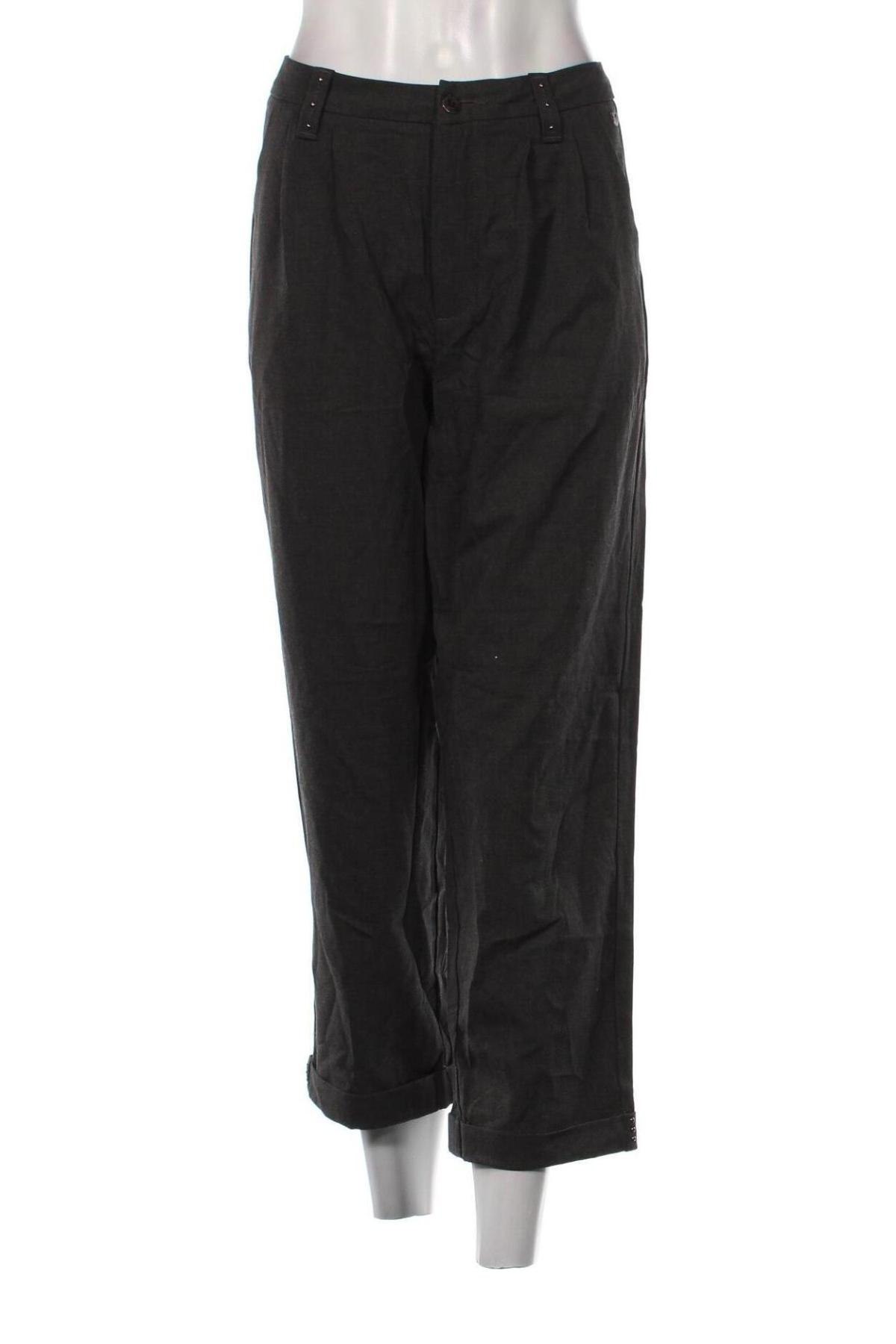 Дамски панталон Freeman T. Porter, Размер L, Цвят Сив, Цена 11,27 лв.