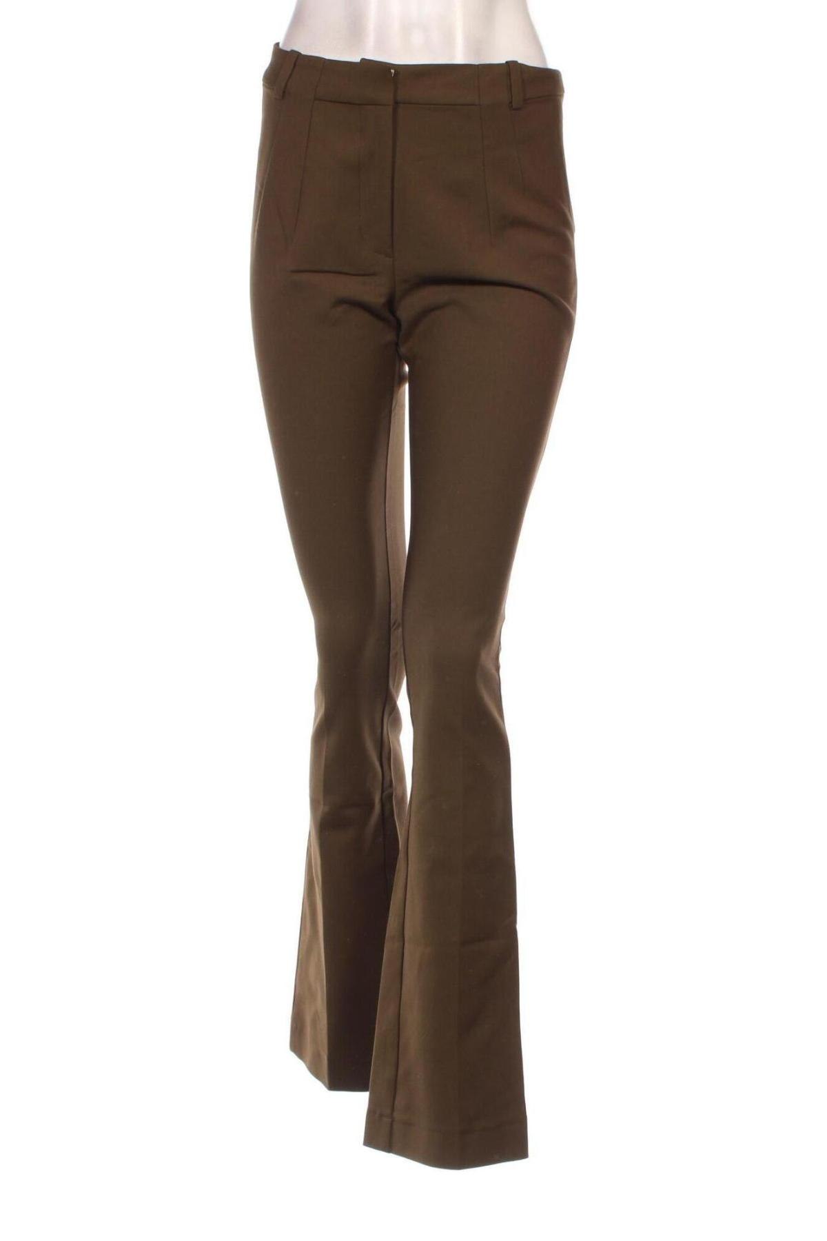 Дамски панталон French Connection, Размер S, Цвят Зелен, Цена 26,28 лв.