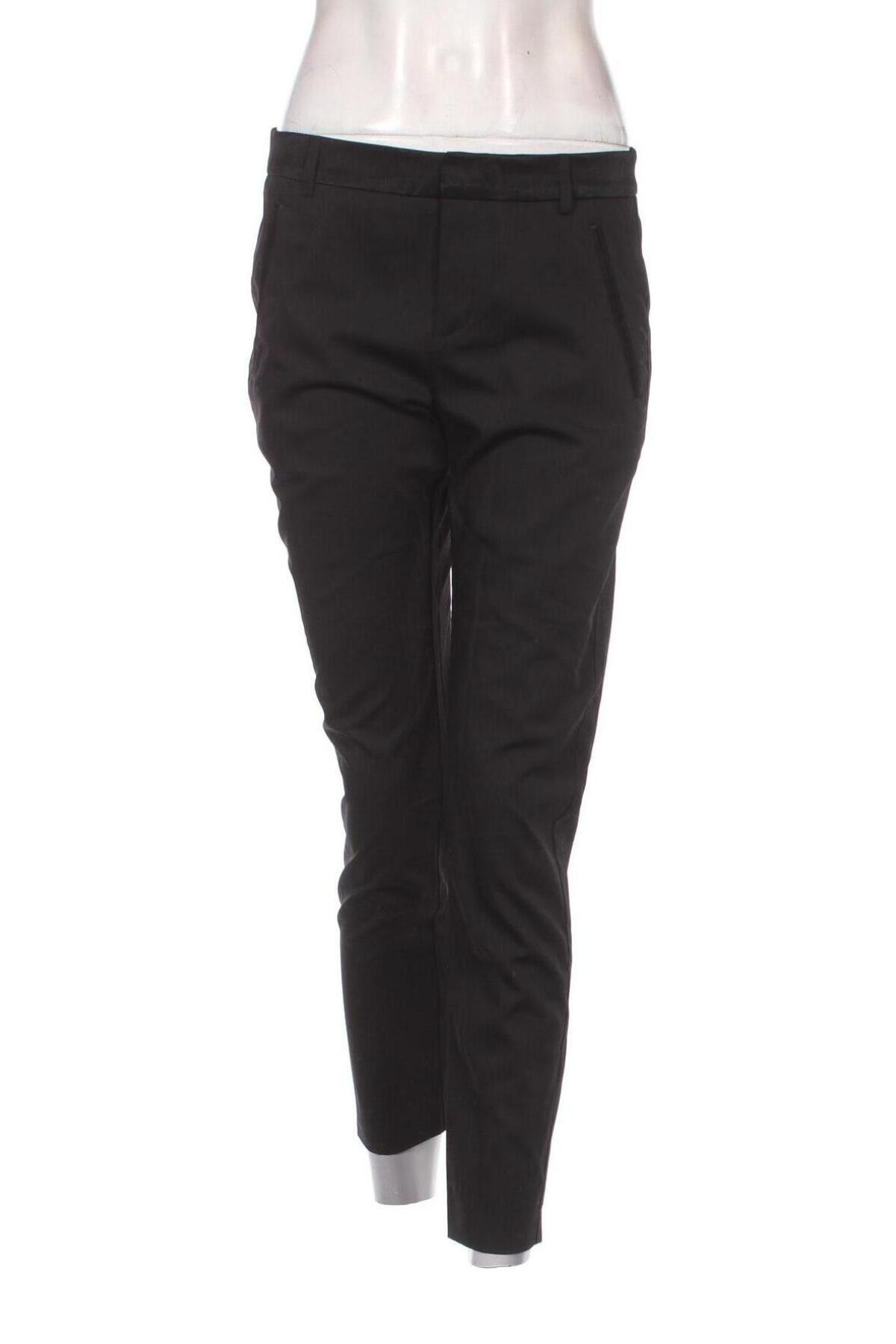 Pantaloni de femei IKKS, Mărime M, Culoare Negru, Preț 223,99 Lei