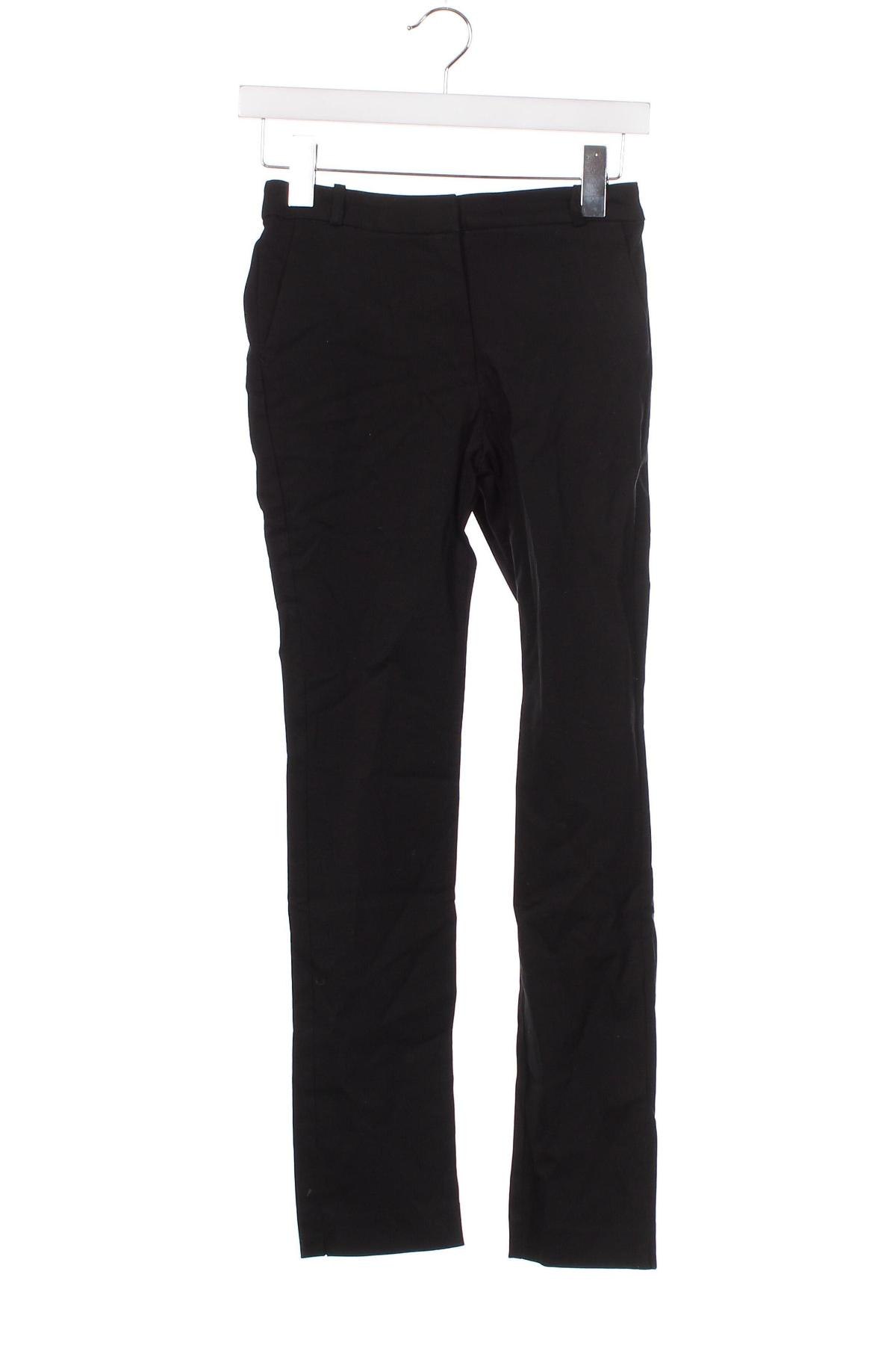 Дамски панталон Mango, Размер XS, Цвят Черен, Цена 17,00 лв.