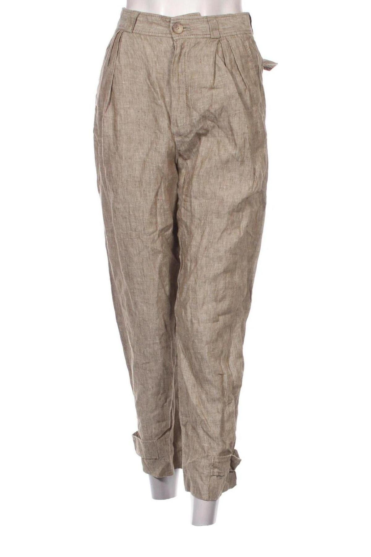 Γυναικείο παντελόνι Massimo Dutti, Μέγεθος S, Χρώμα  Μπέζ, Τιμή 39,39 €