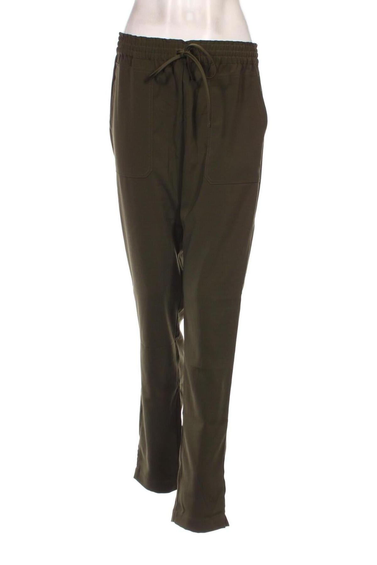 Дамски панталон Object, Размер S, Цвят Зелен, Цена 23,49 лв.