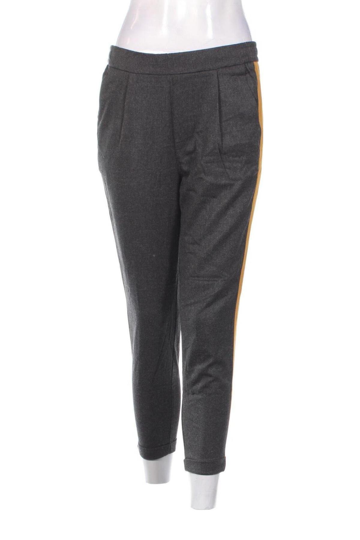 Pantaloni de femei Pull&Bear, Mărime S, Culoare Gri, Preț 16,22 Lei