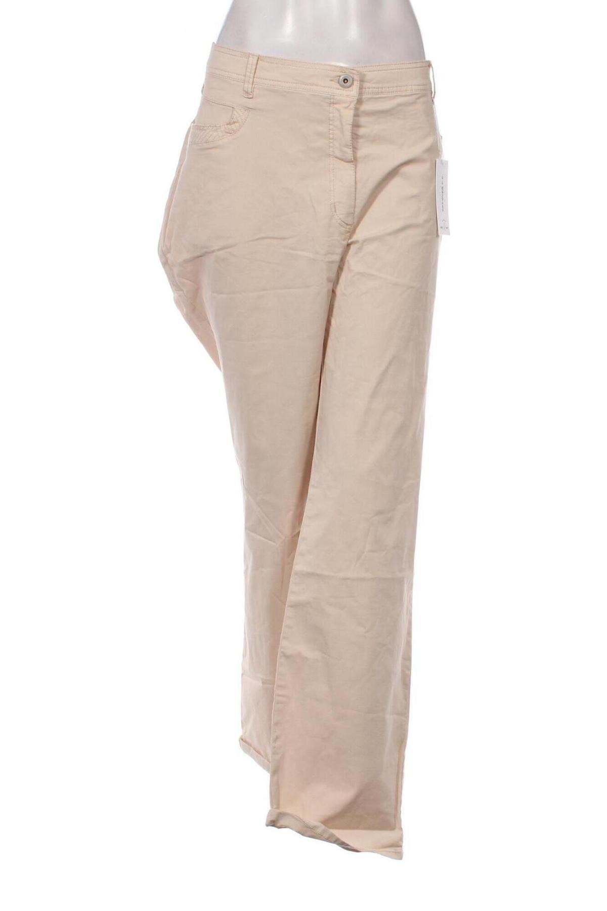 Pantaloni de femei RECOVER Pants, Mărime 3XL, Culoare Bej, Preț 286,18 Lei