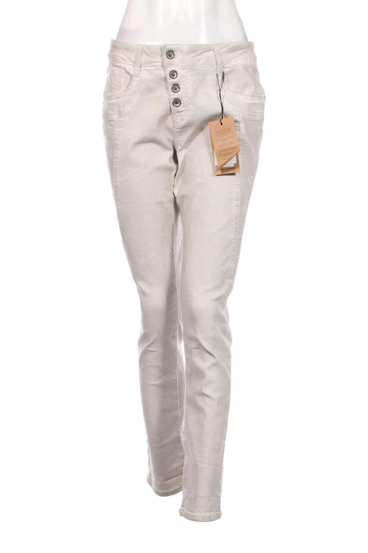 Дамски панталон Soya Concept, Размер XL, Цвят Бежов, Цена 20,88 лв.