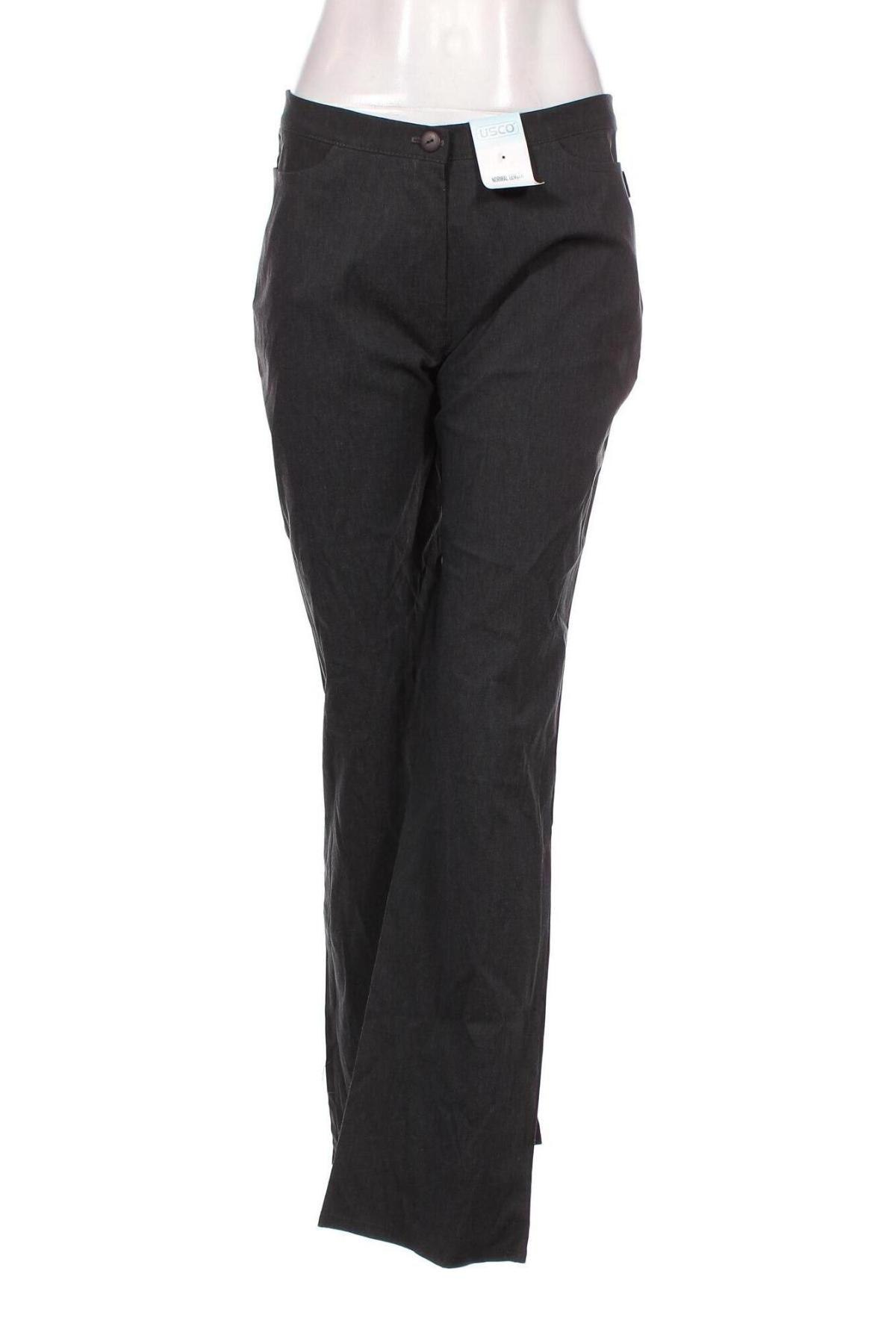 Γυναικείο παντελόνι Usco, Μέγεθος XL, Χρώμα Γκρί, Τιμή 6,16 €