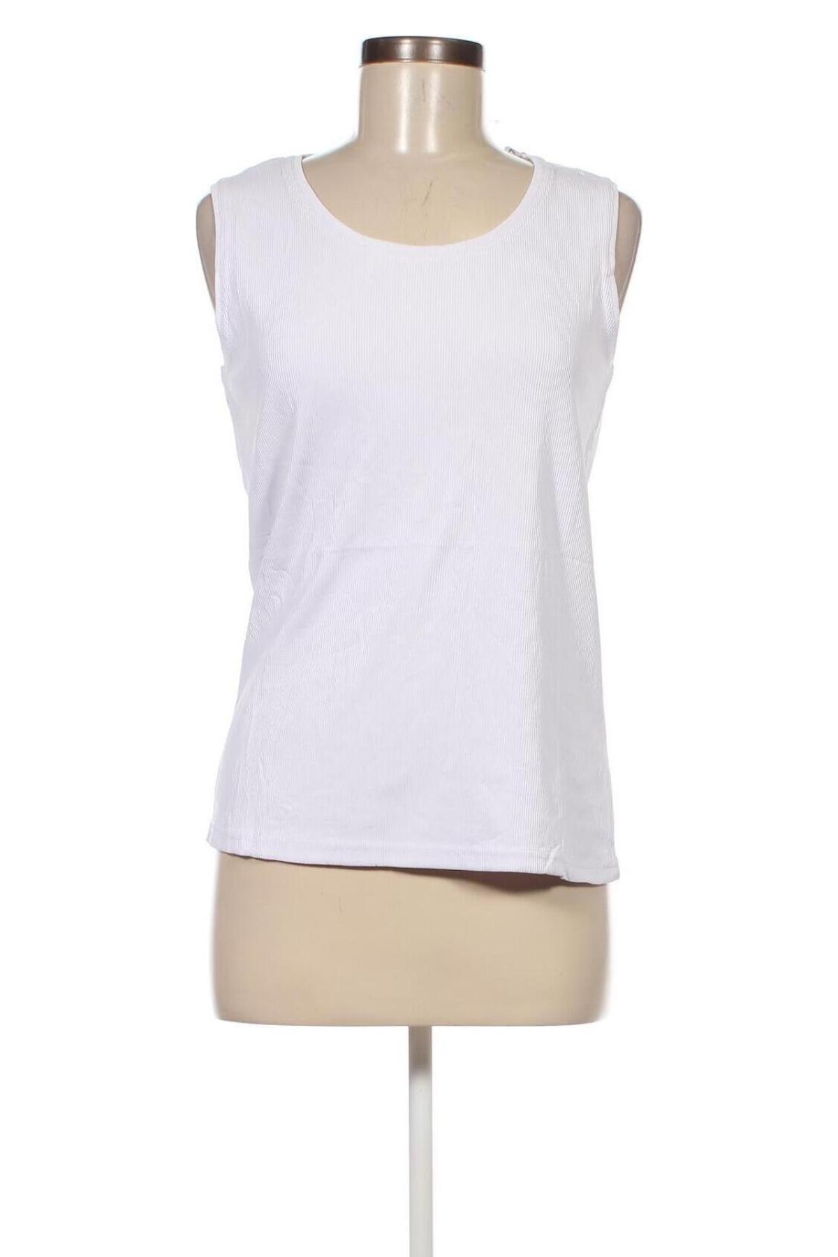 Γυναικείο αμάνικο μπλουζάκι Bonita, Μέγεθος M, Χρώμα Λευκό, Τιμή 9,31 €