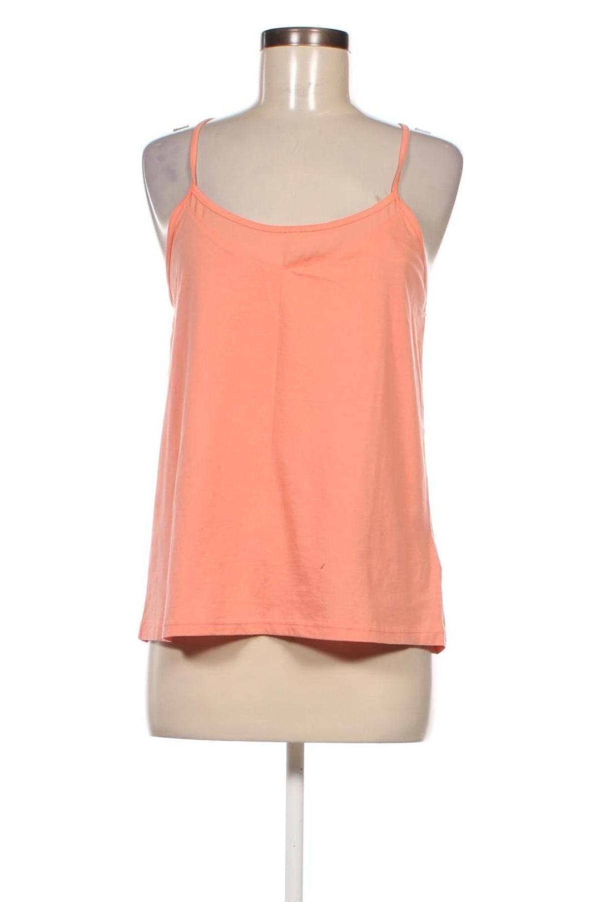 Γυναικείο αμάνικο μπλουζάκι Cache Cache, Μέγεθος M, Χρώμα Πορτοκαλί, Τιμή 5,63 €