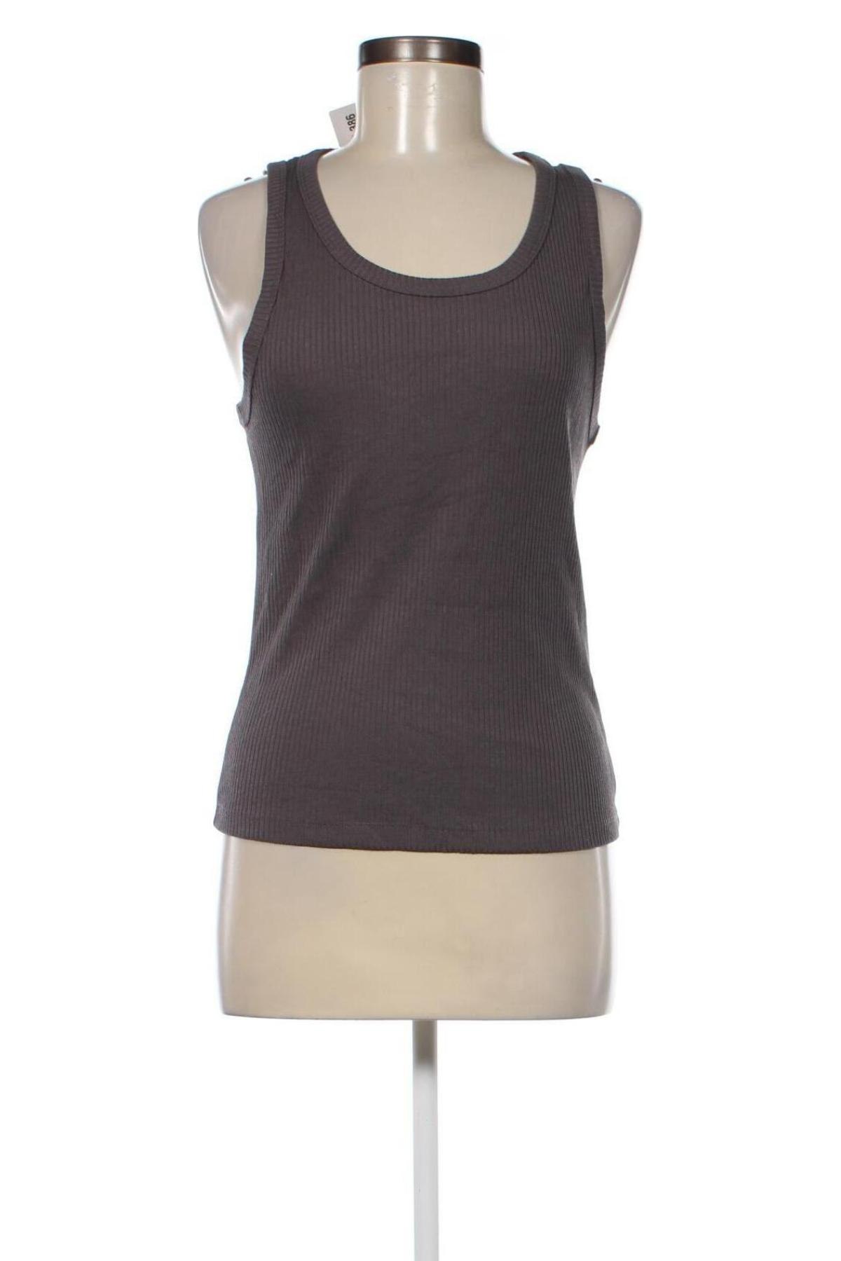 Γυναικείο αμάνικο μπλουζάκι Ena Pelly, Μέγεθος M, Χρώμα Γκρί, Τιμή 2,94 €