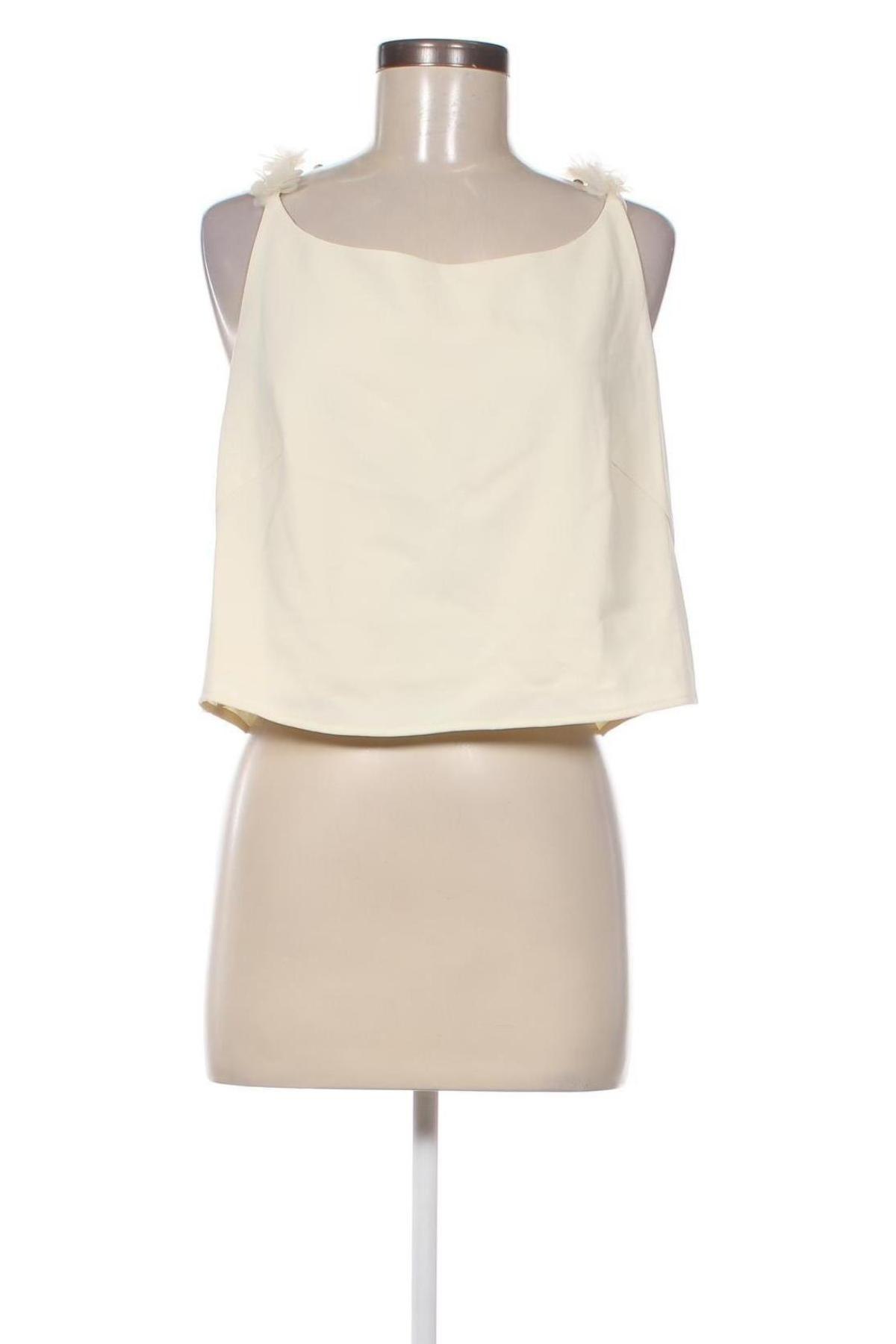 Γυναικείο αμάνικο μπλουζάκι Esprit, Μέγεθος XXL, Χρώμα Εκρού, Τιμή 7,62 €