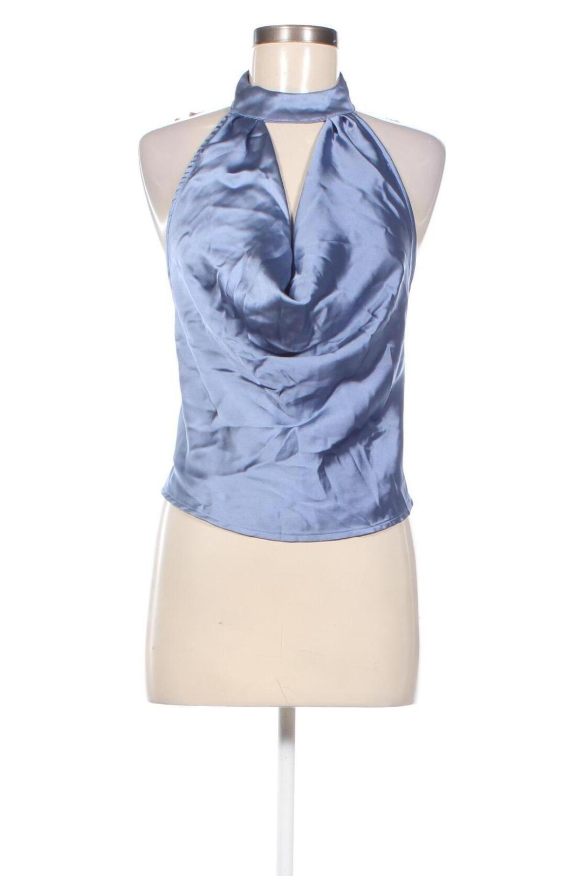 Damska koszulka na ramiączkach Gina Tricot, Rozmiar XL, Kolor Niebieski, Cena 34,55 zł