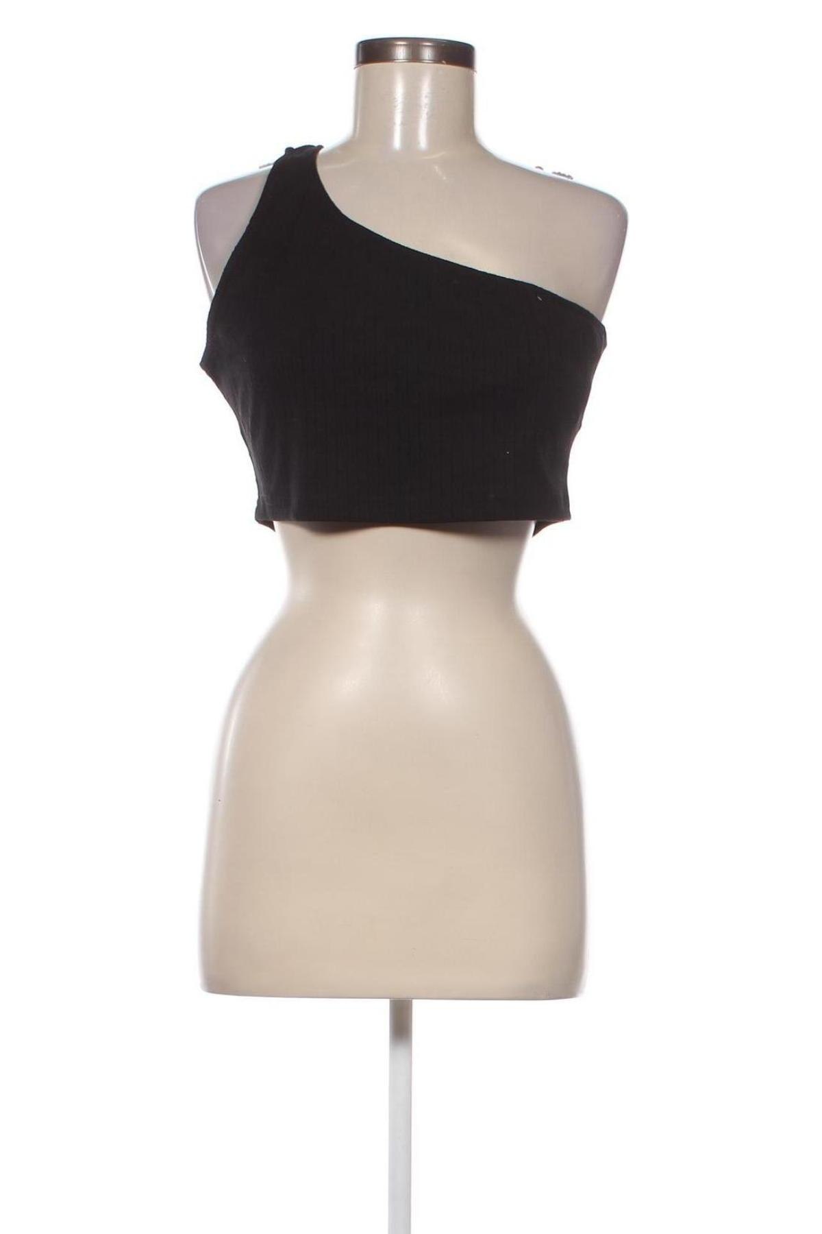 Γυναικείο αμάνικο μπλουζάκι Glamorous, Μέγεθος L, Χρώμα Μαύρο, Τιμή 5,83 €